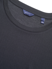 GANT - REL DRAPED SS T-SHIRT - t-shirts & tops - evening blue - 2