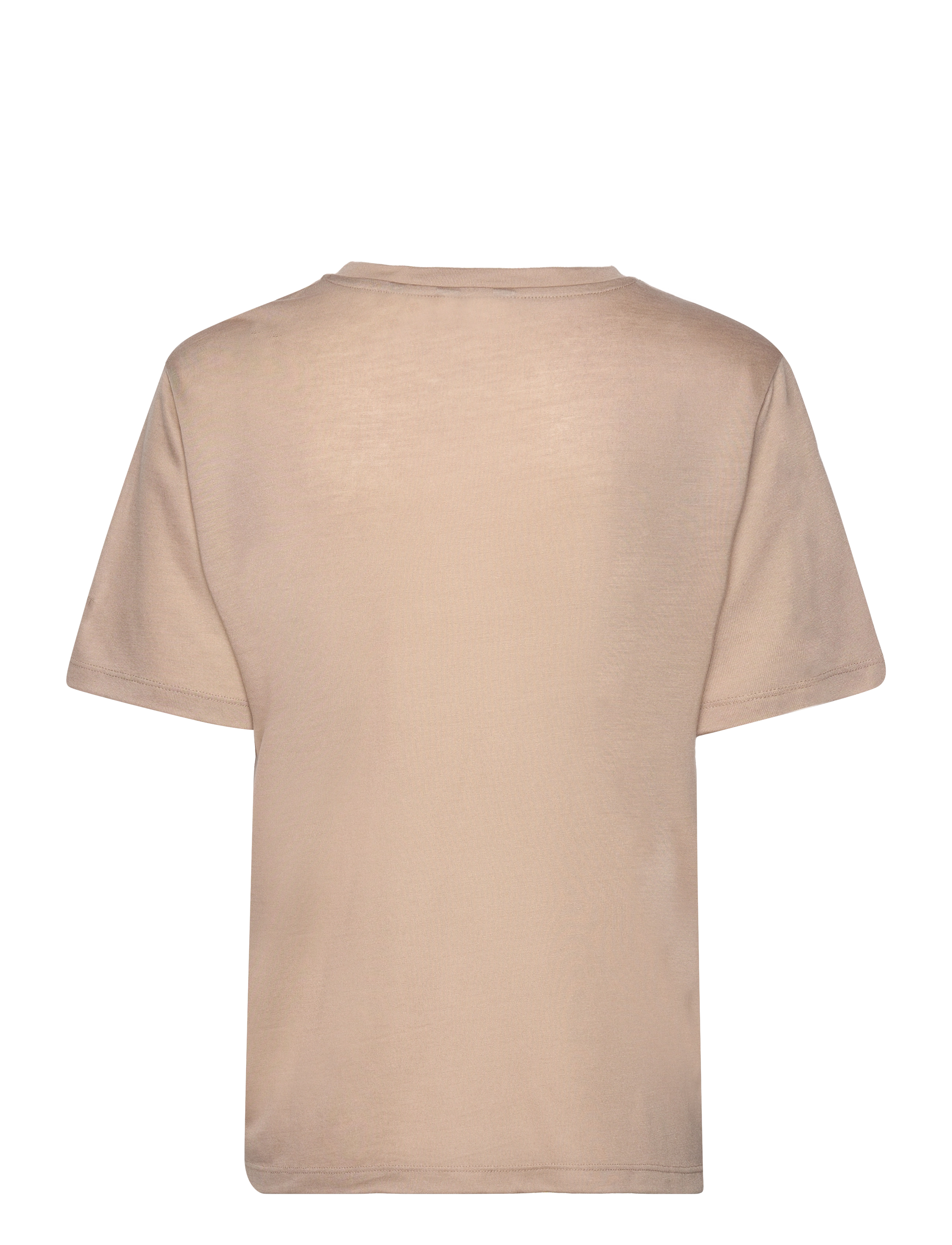 GANT - DRAPE SS T-SHIRT - horn beige - 1