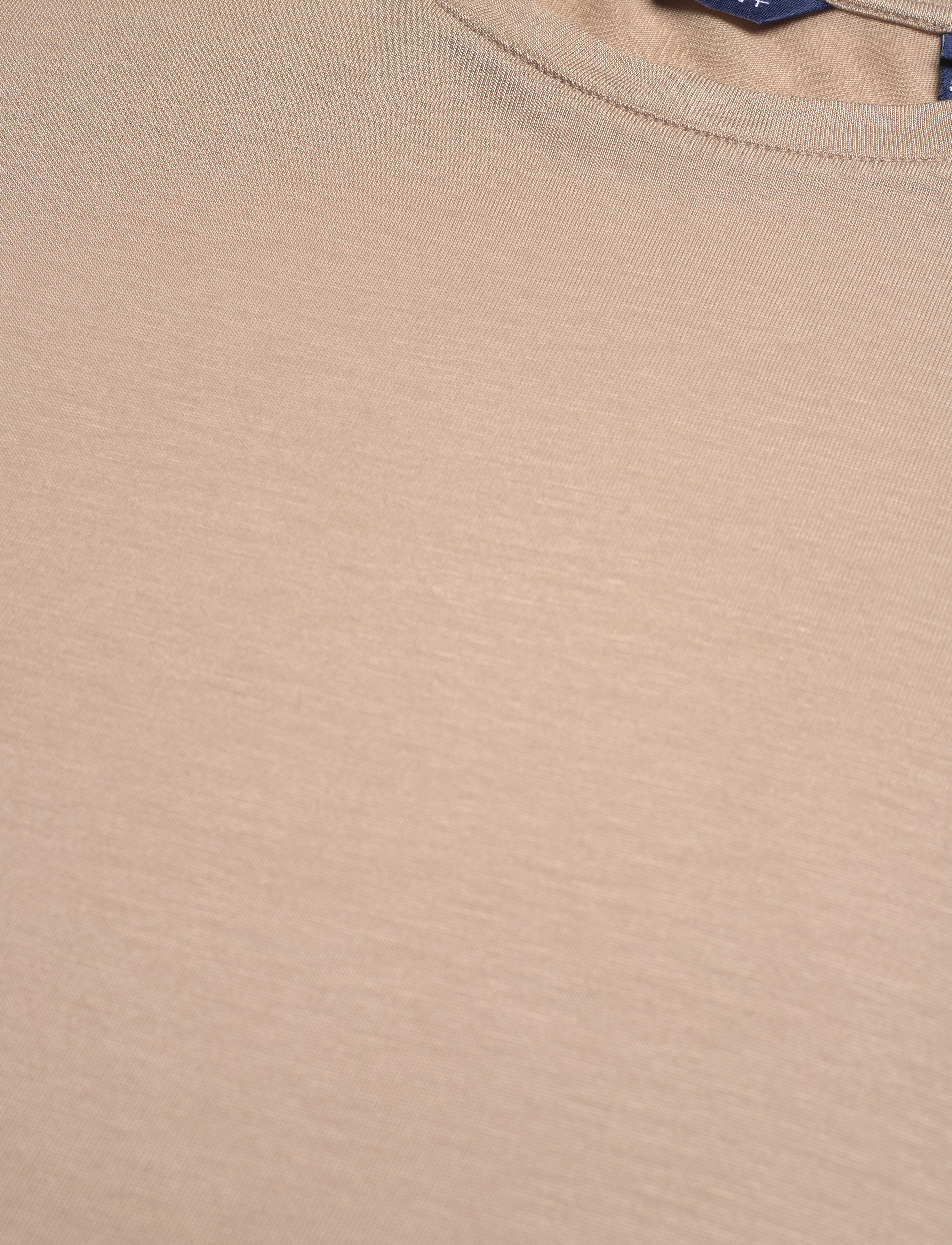 GANT - DRAPE SS T-SHIRT - horn beige - 2