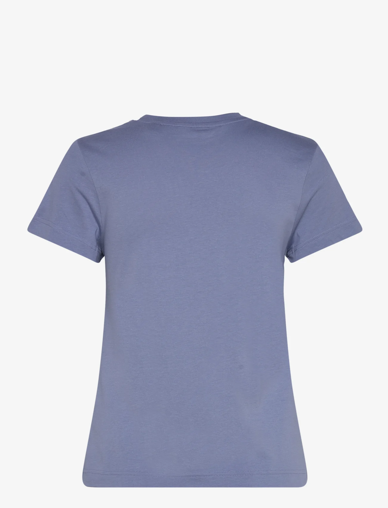 GANT - REG TONAL SHIELD SS T-SHIRT - t-shirts - blue water - 1
