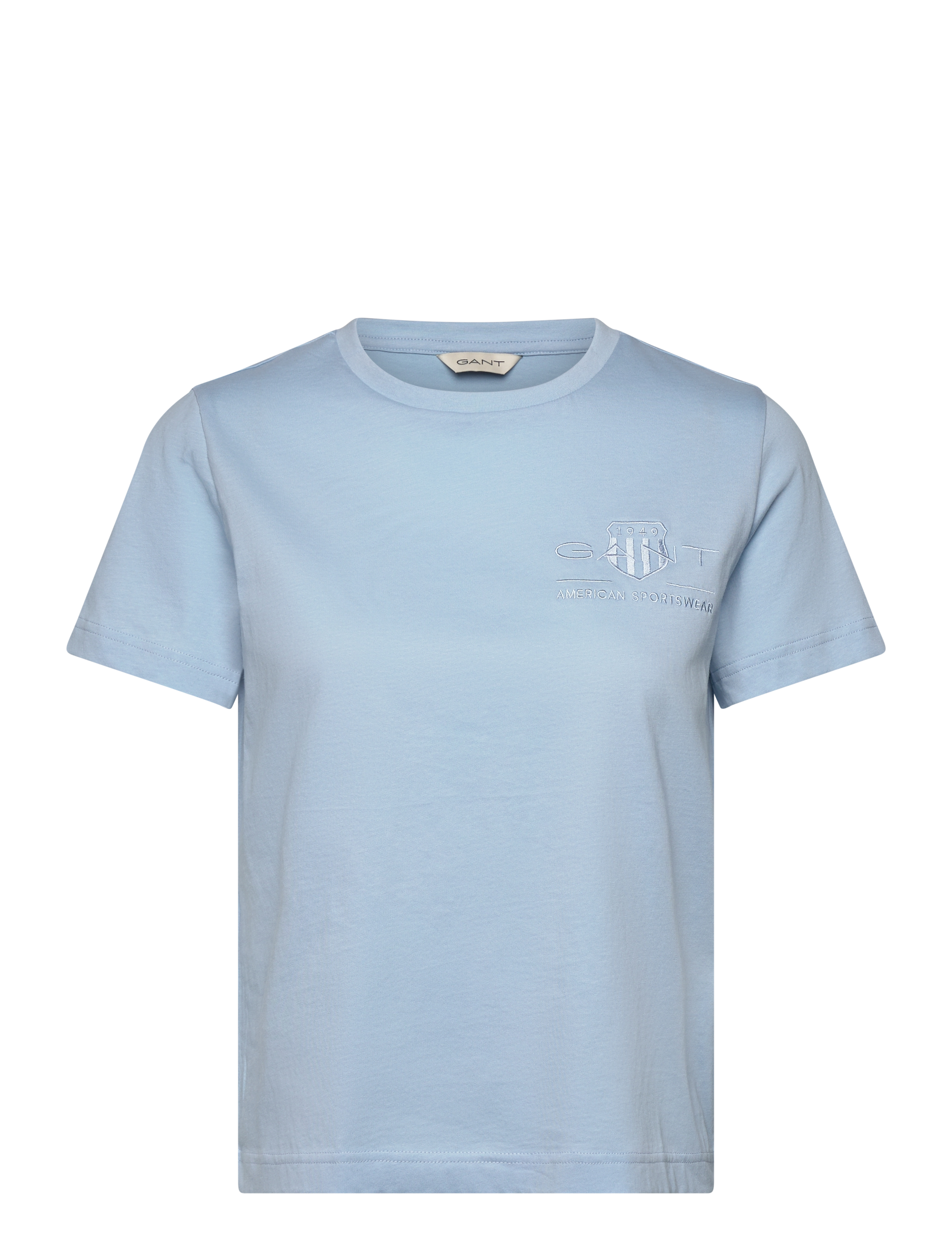 REG TONAL SHIELD SS T-SHIRT - CALMING BLUE