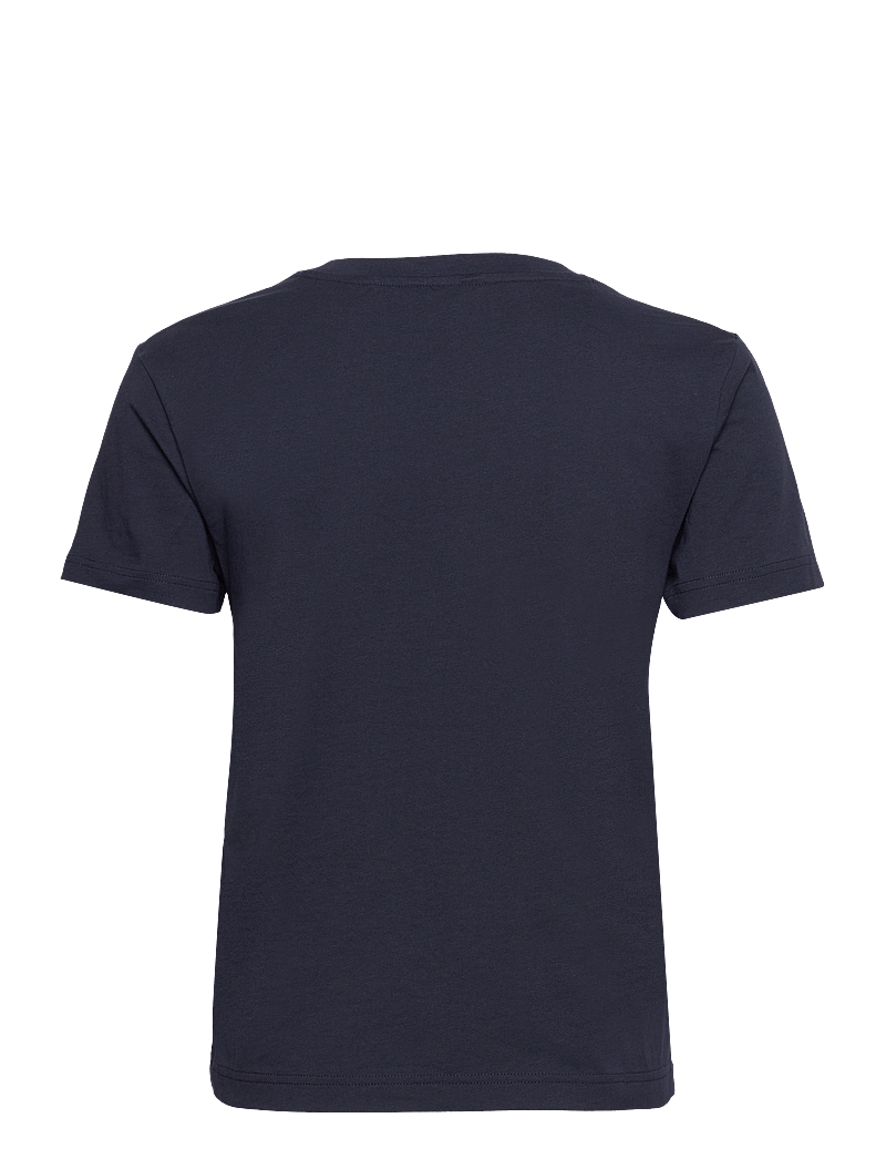 GANT - REG TONAL SHIELD SS T-SHIRT - t-shirts - evening blue - 2