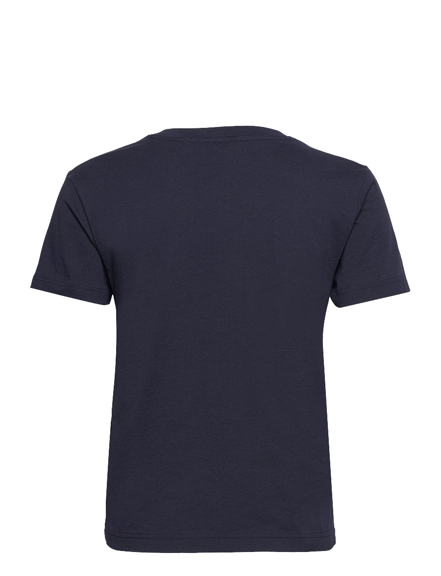 Gant - REG TONAL SHIELD SS T-SHIRT - t-shirts - evening blue - 2