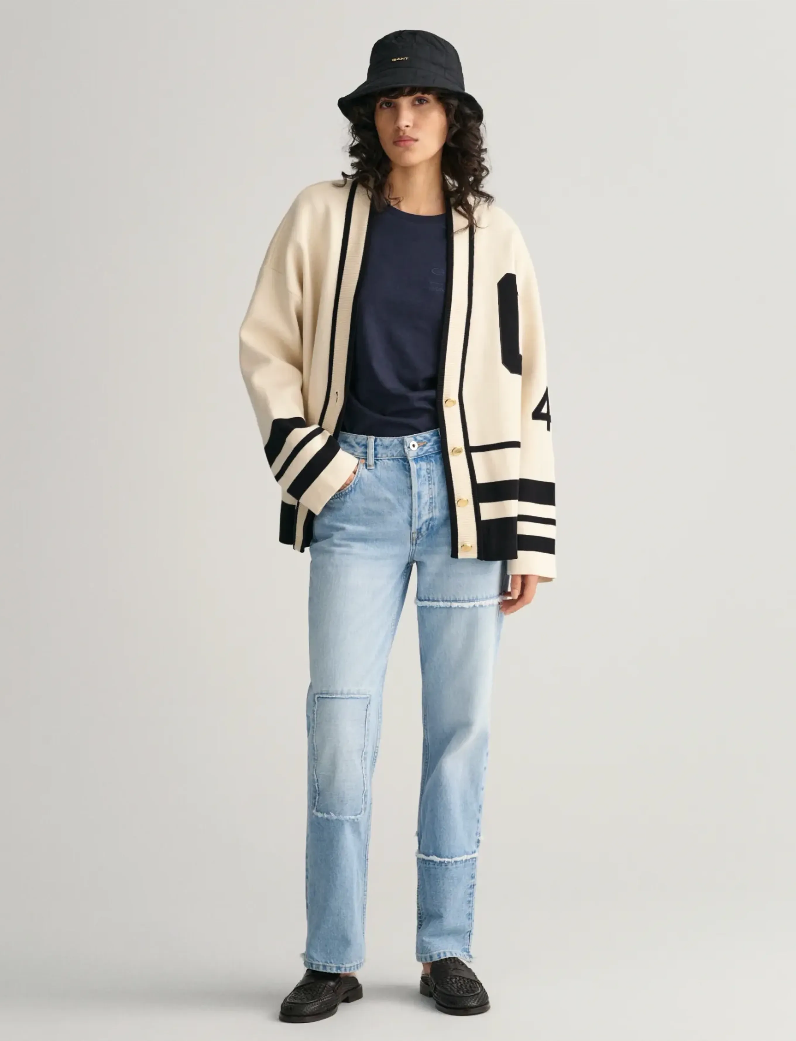 Gant Reg Tonal Shield Ss T-Shirt dam – bild 8