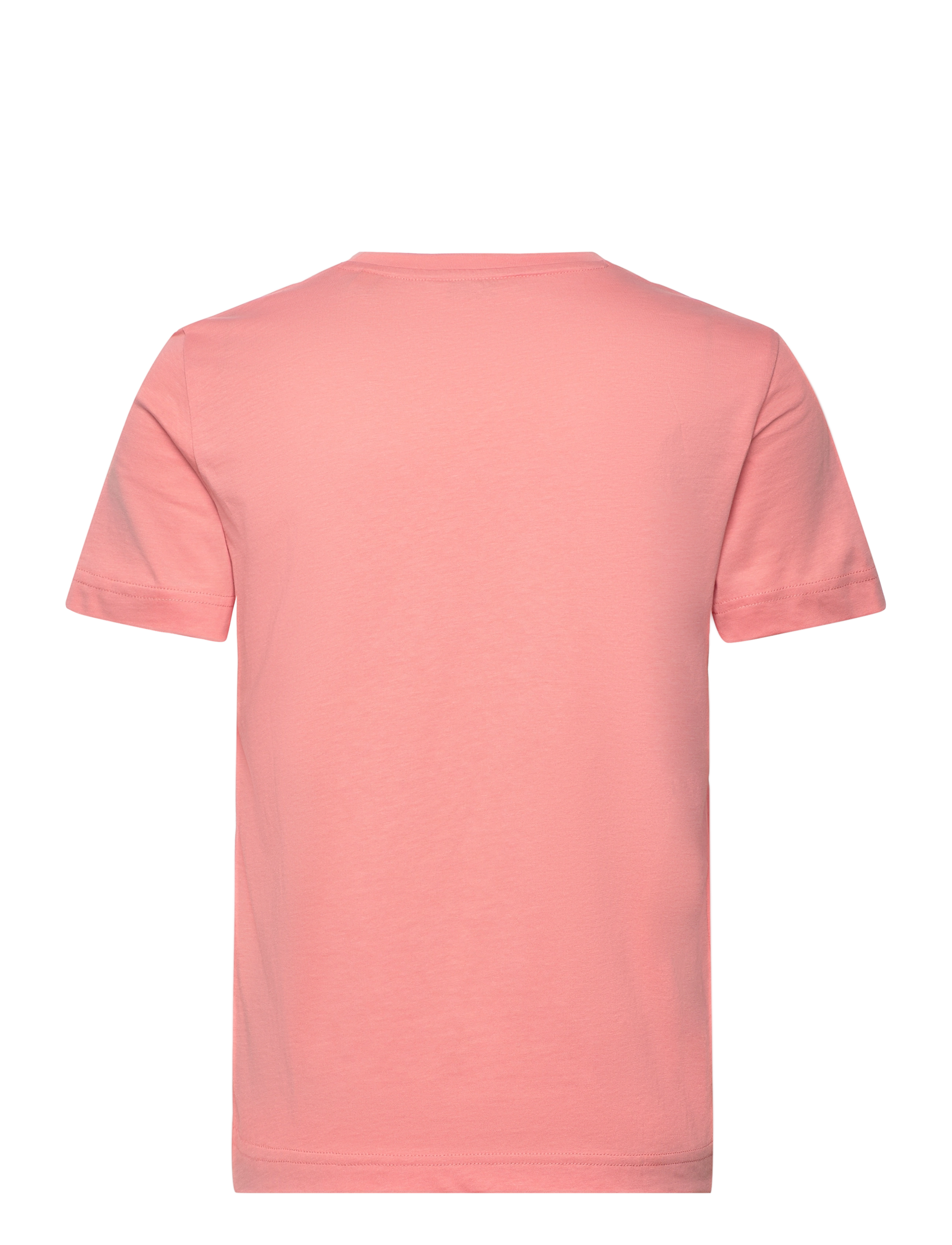 Gant - REG TONAL SHIELD SS T-SHIRT - t-shirts - peachy pink - 1