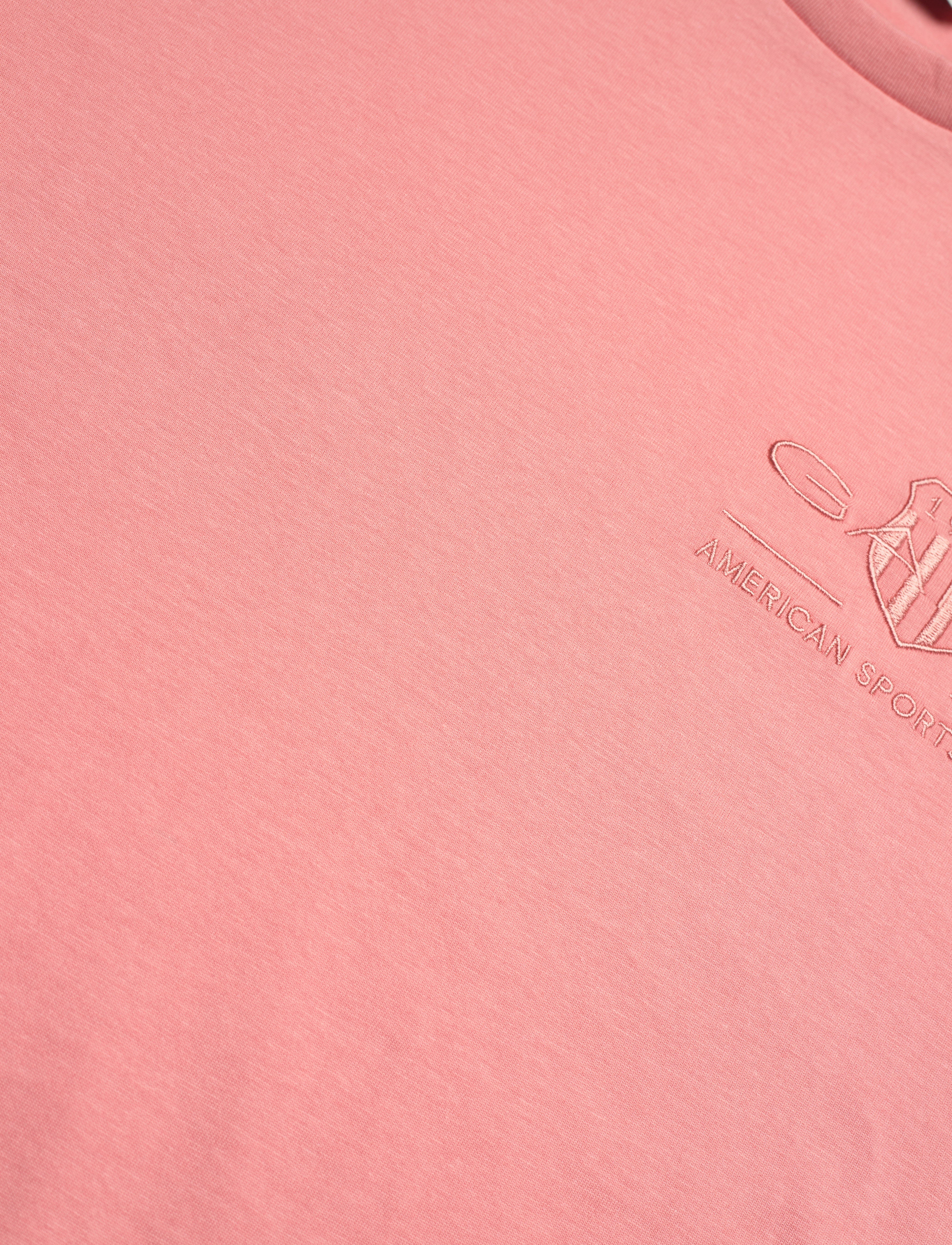 Gant - REG TONAL SHIELD SS T-SHIRT - t-shirts - peachy pink - 2