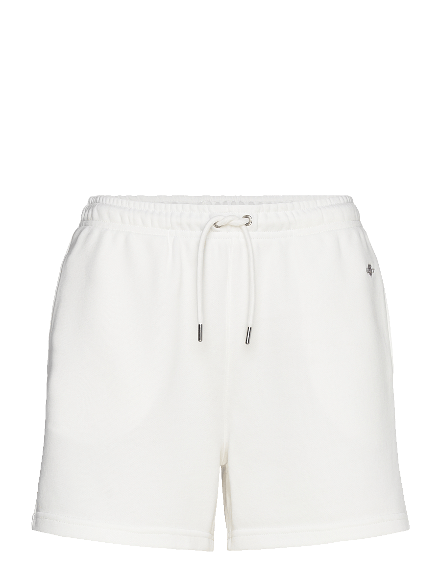 Gant - REG SHIELD SHORTS - sweatshorts - eggshell - 0