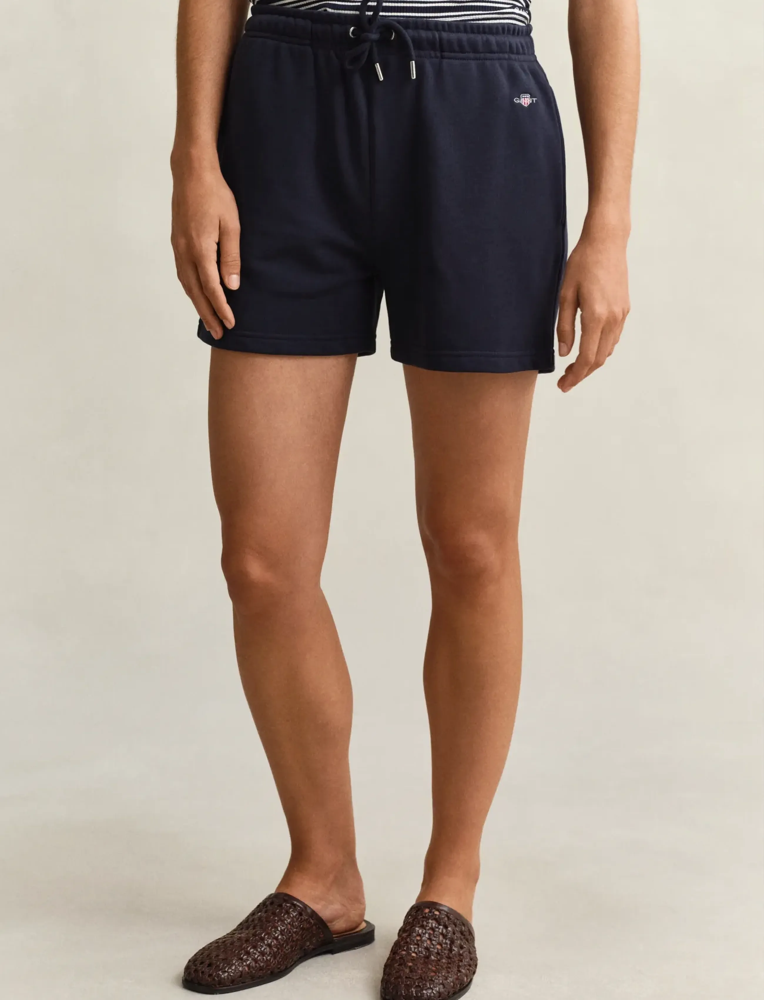 Gant - REG SHIELD SHORTS - sweatshorts - evening blue - 4