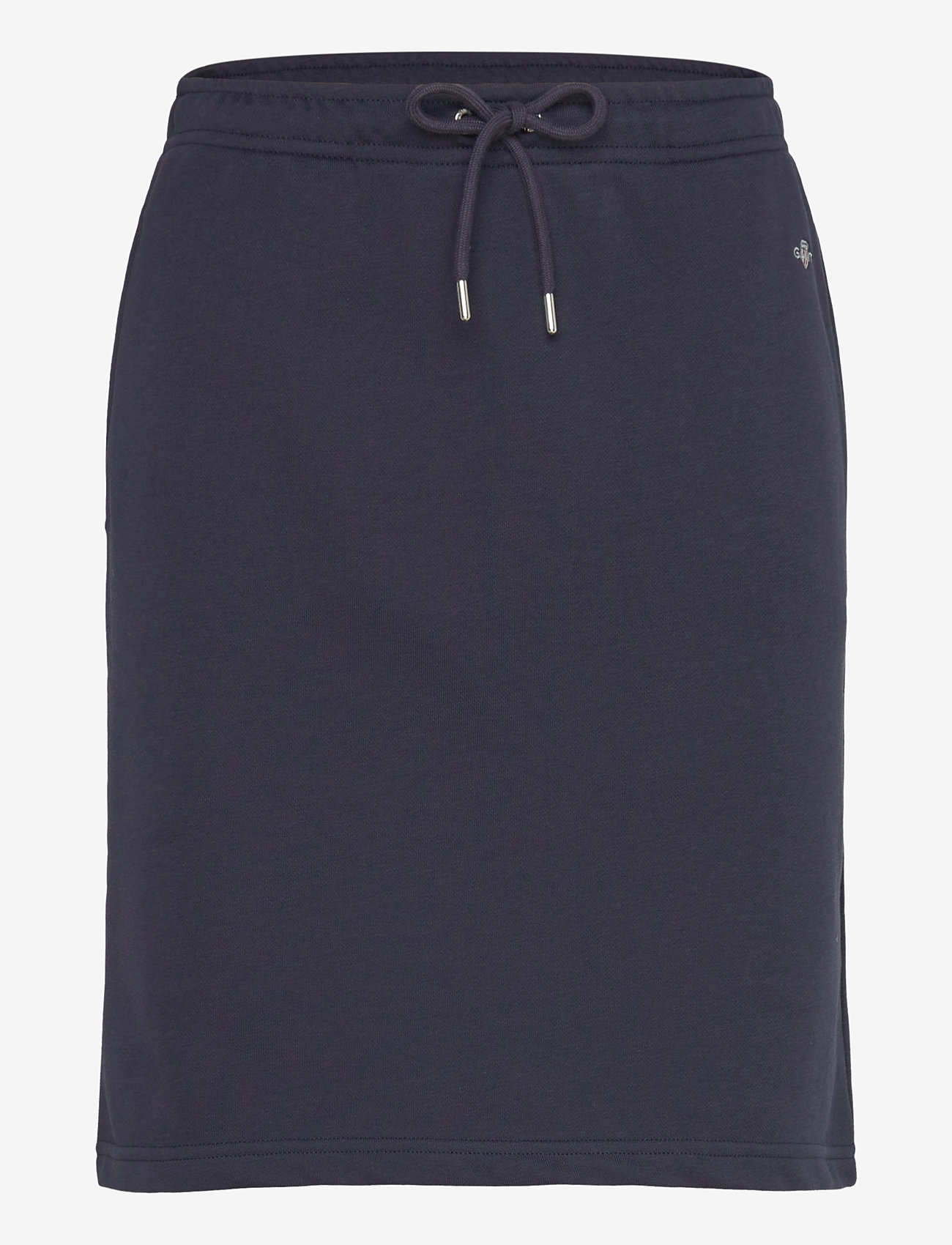 GANT - REG SHIELD JERSEY SKIRT - Īsi svārki - evening blue - 1
