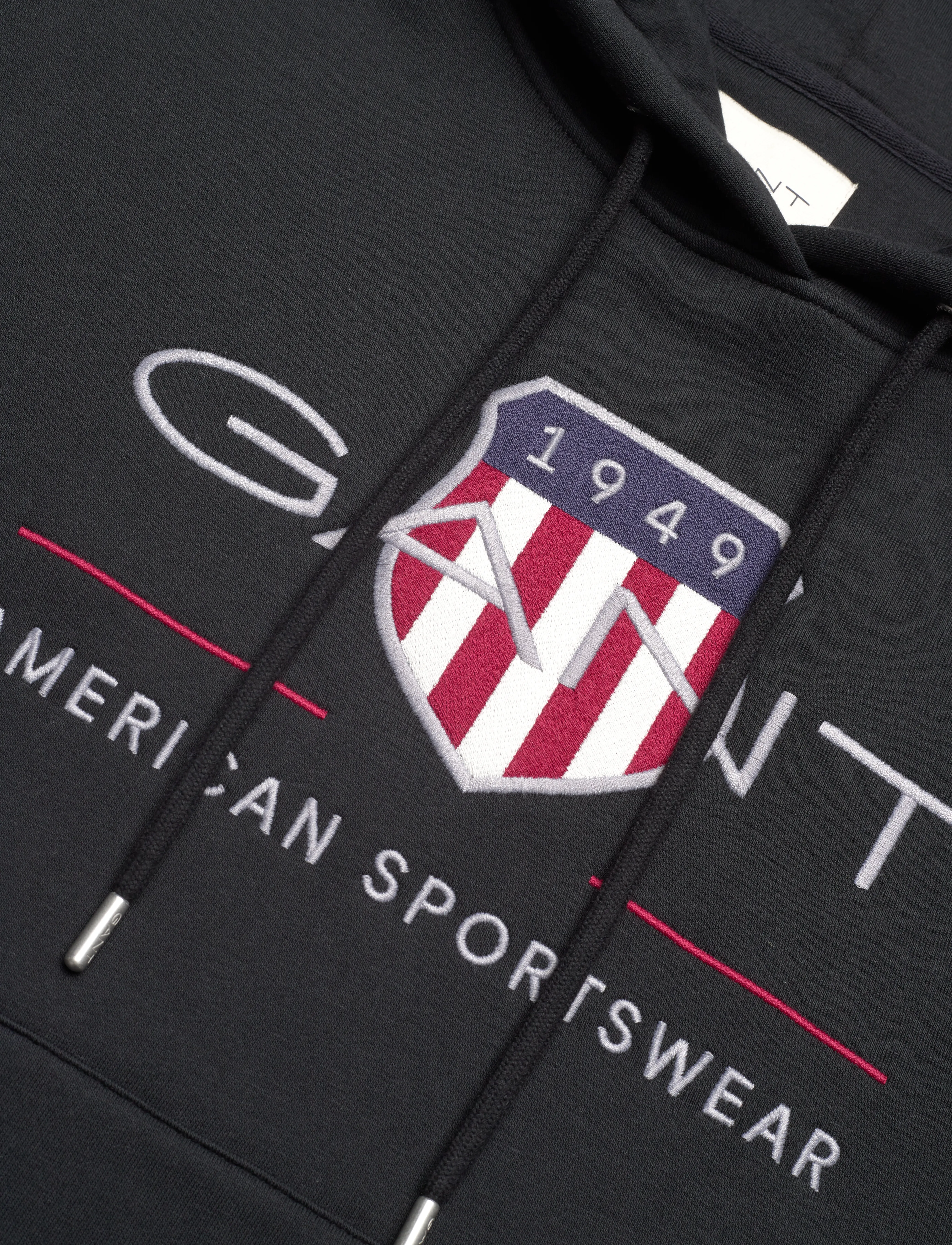 Gant - ARCHIVE SHIELD HOODIE - kapuzenpullover - black - 2