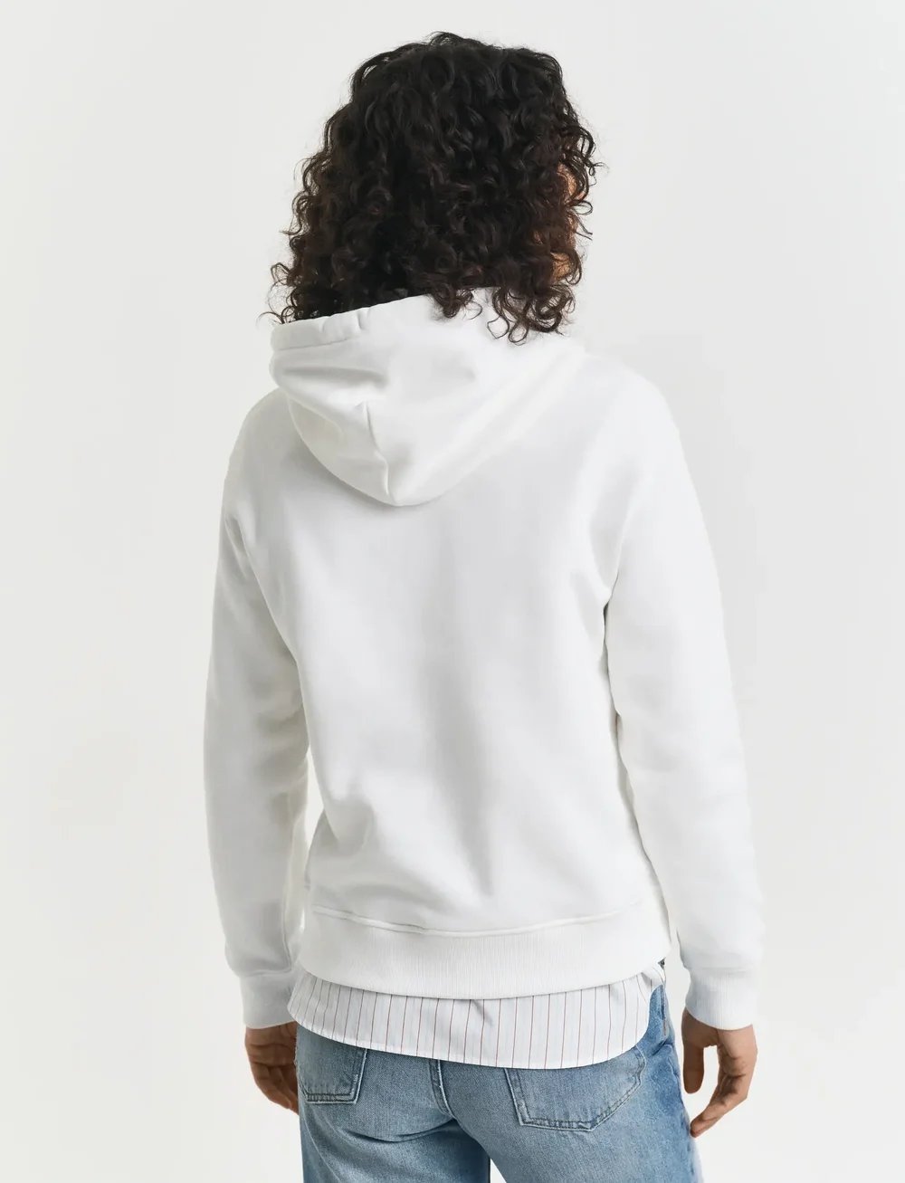 GANT - ARCHIVE SHIELD HOODIE - hættetrøjer - eggshell - 3