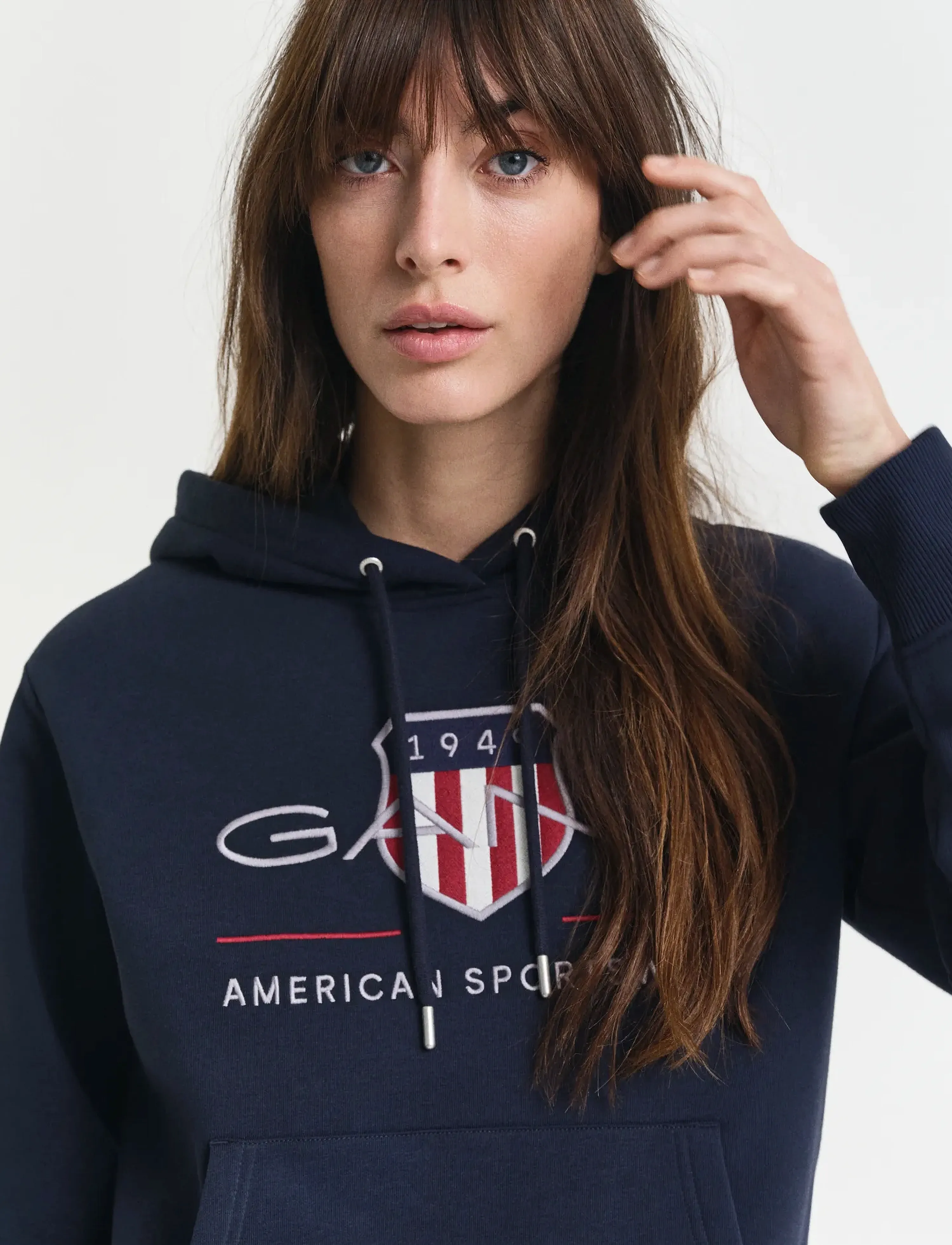 Gant - ARCHIVE SHIELD HOODIE - kapuzenpullover - evening blue - 4