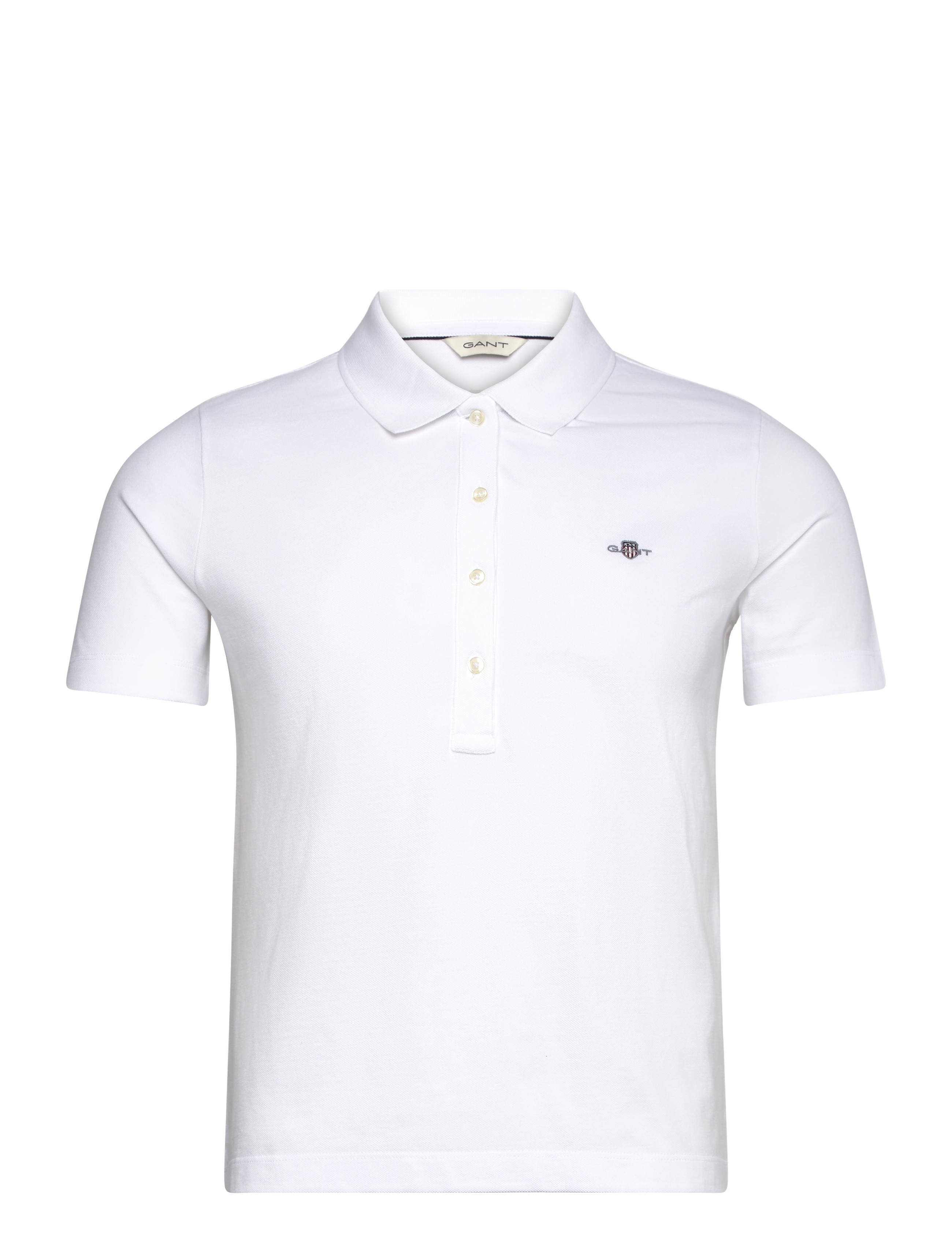 GANT - EMB ARCHIVE SHIELD POLO - white - 1