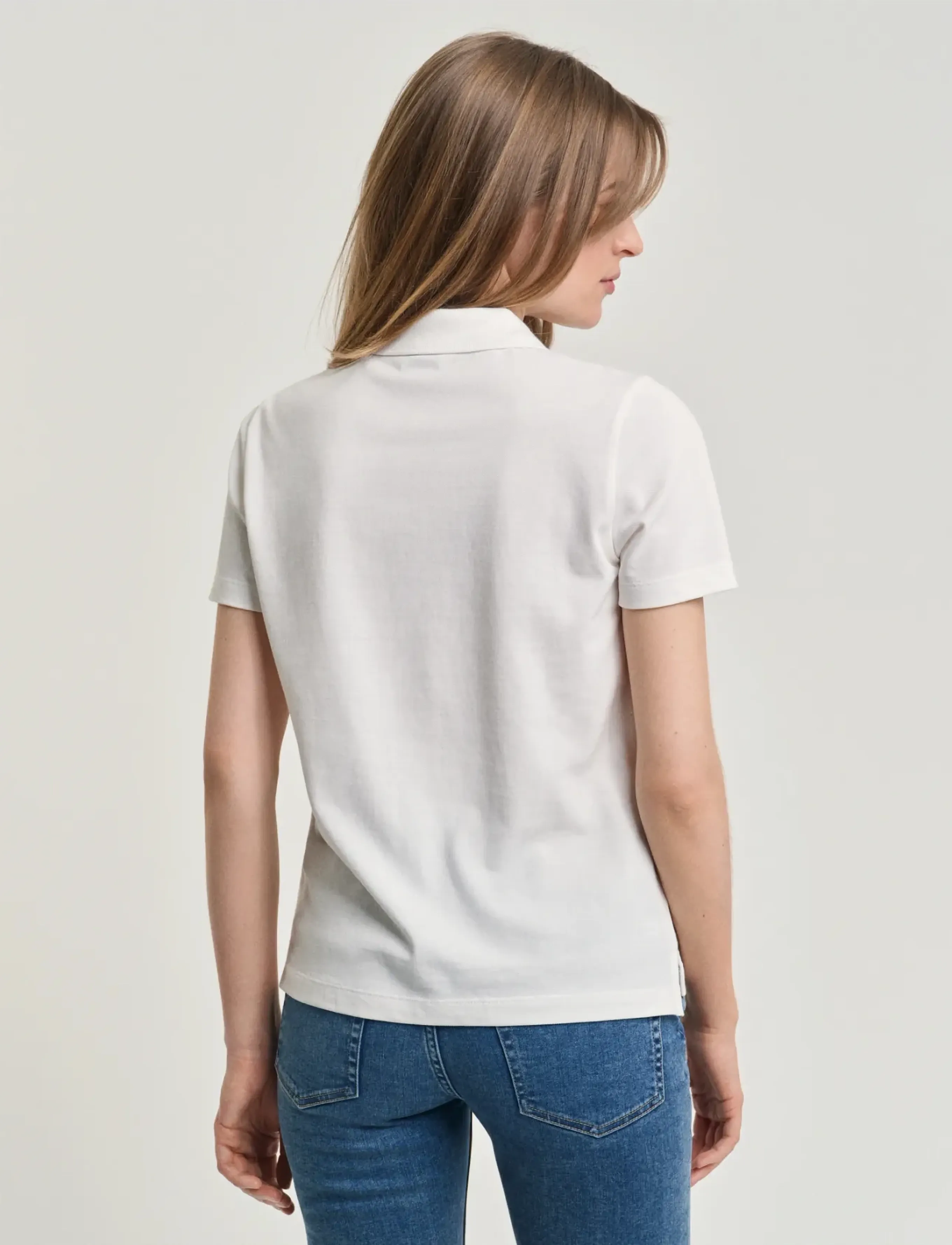 GANT - EMB ARCHIVE SHIELD POLO - white - 3