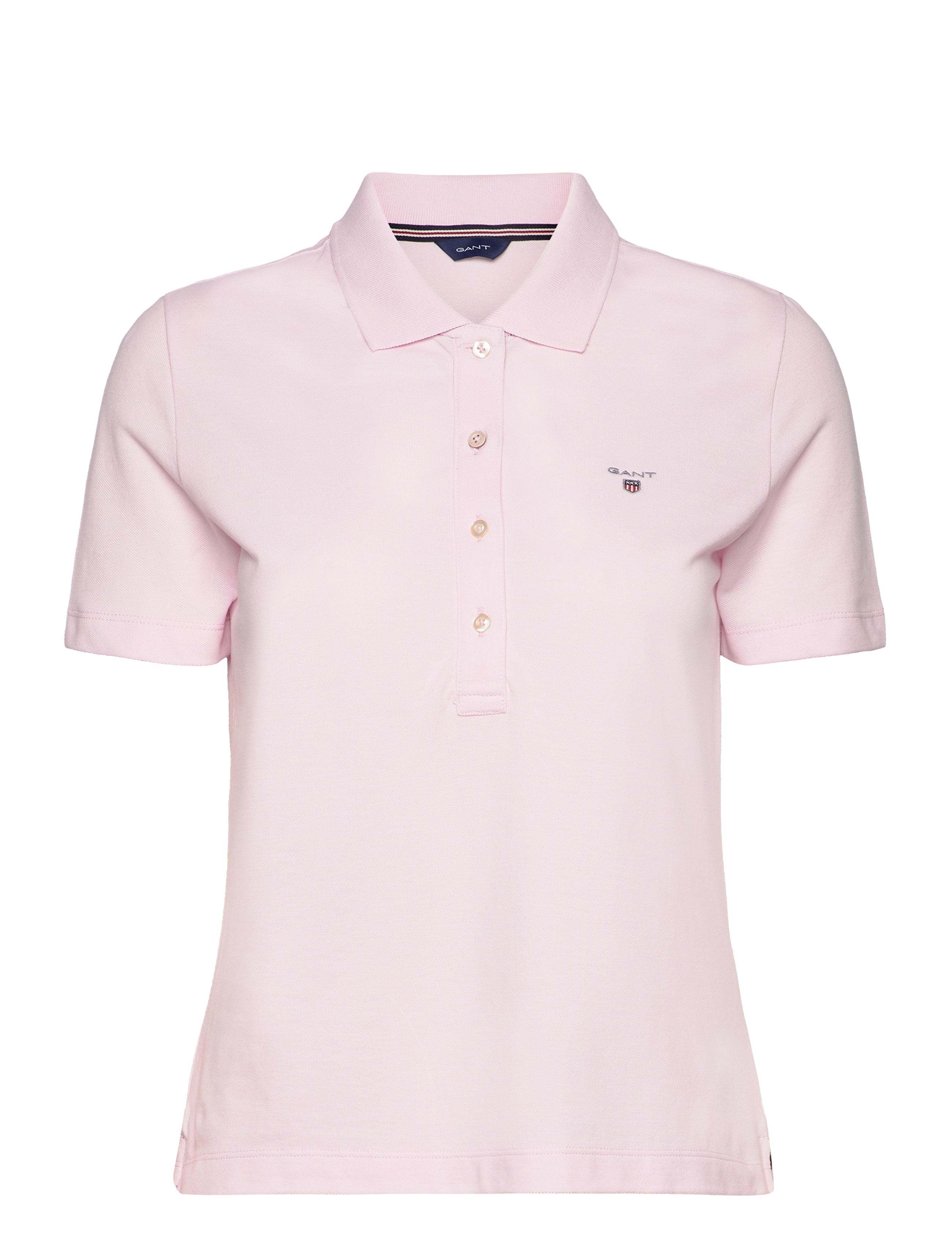 EMB ORIGINAL SHIELD PIQUE POLO - LIGHT PINK