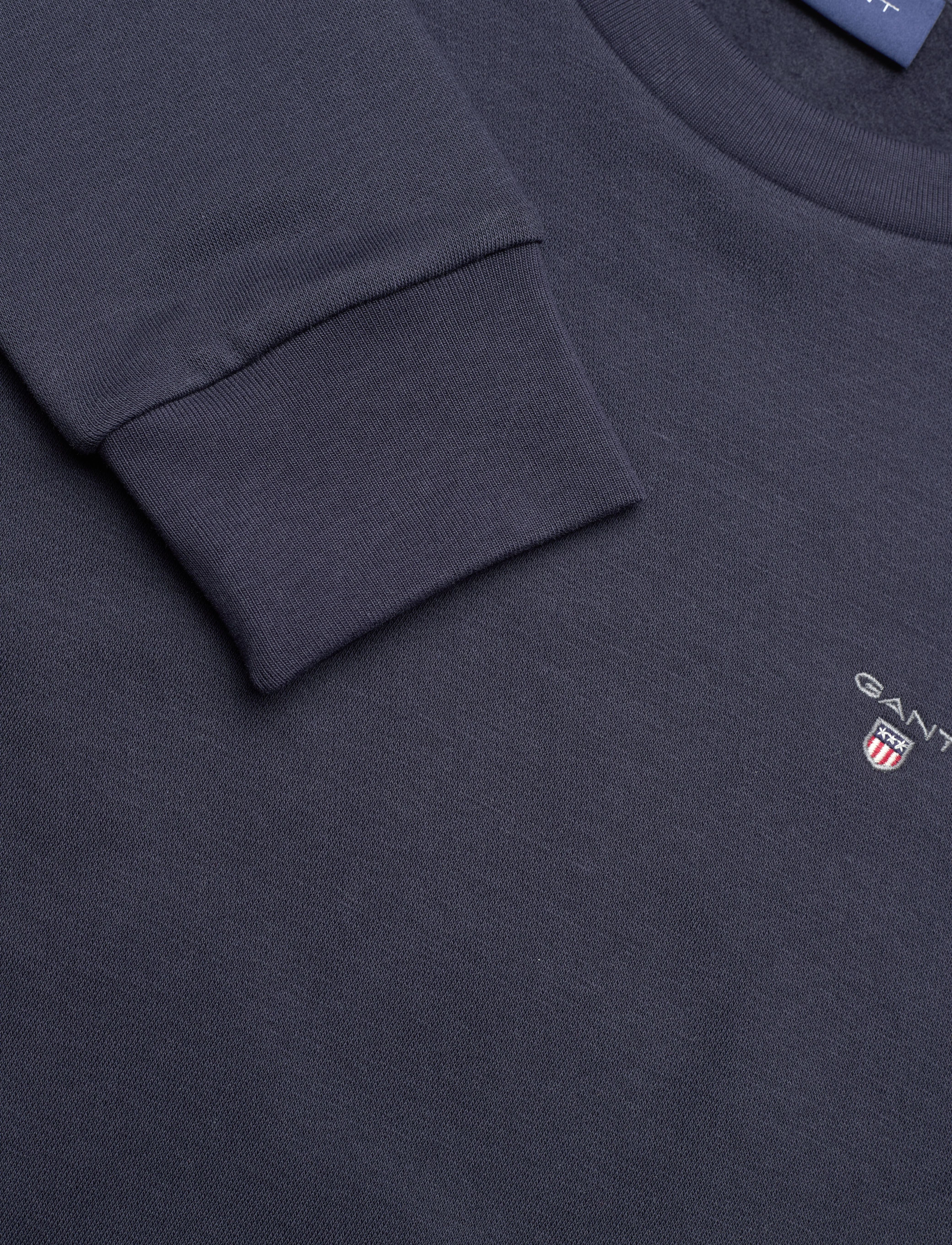 Gant - REG SWEAT - sweatshirts & hættetrøjer - evening blue - 2