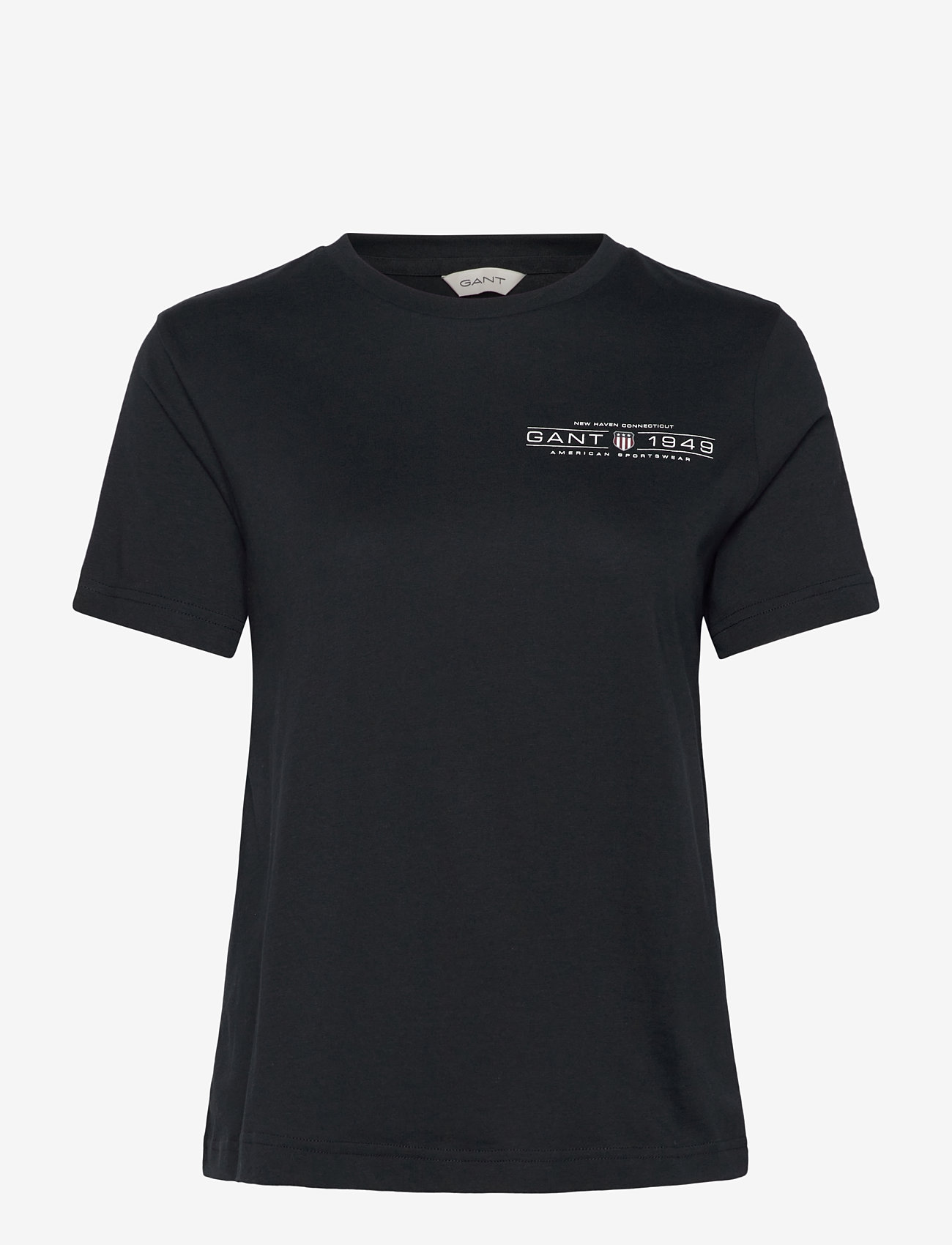 GANT - REG SHIELD SS T-SHIRT - black - 0