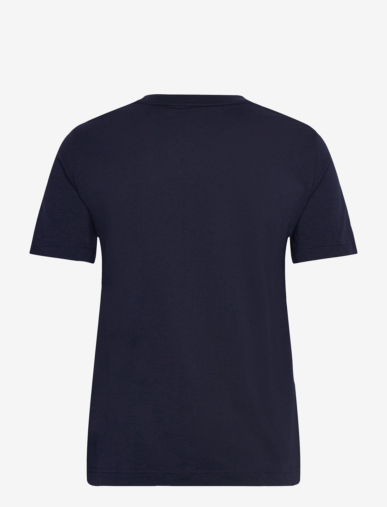 GANT - REG SHIELD SS T-SHIRT - t-shirts - evening blue - 1