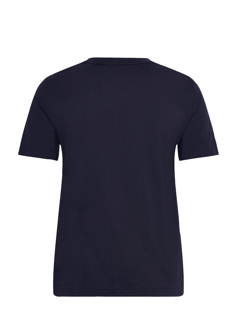 GANT - REG SHIELD SS T-SHIRT - t-särgid - evening blue - 1