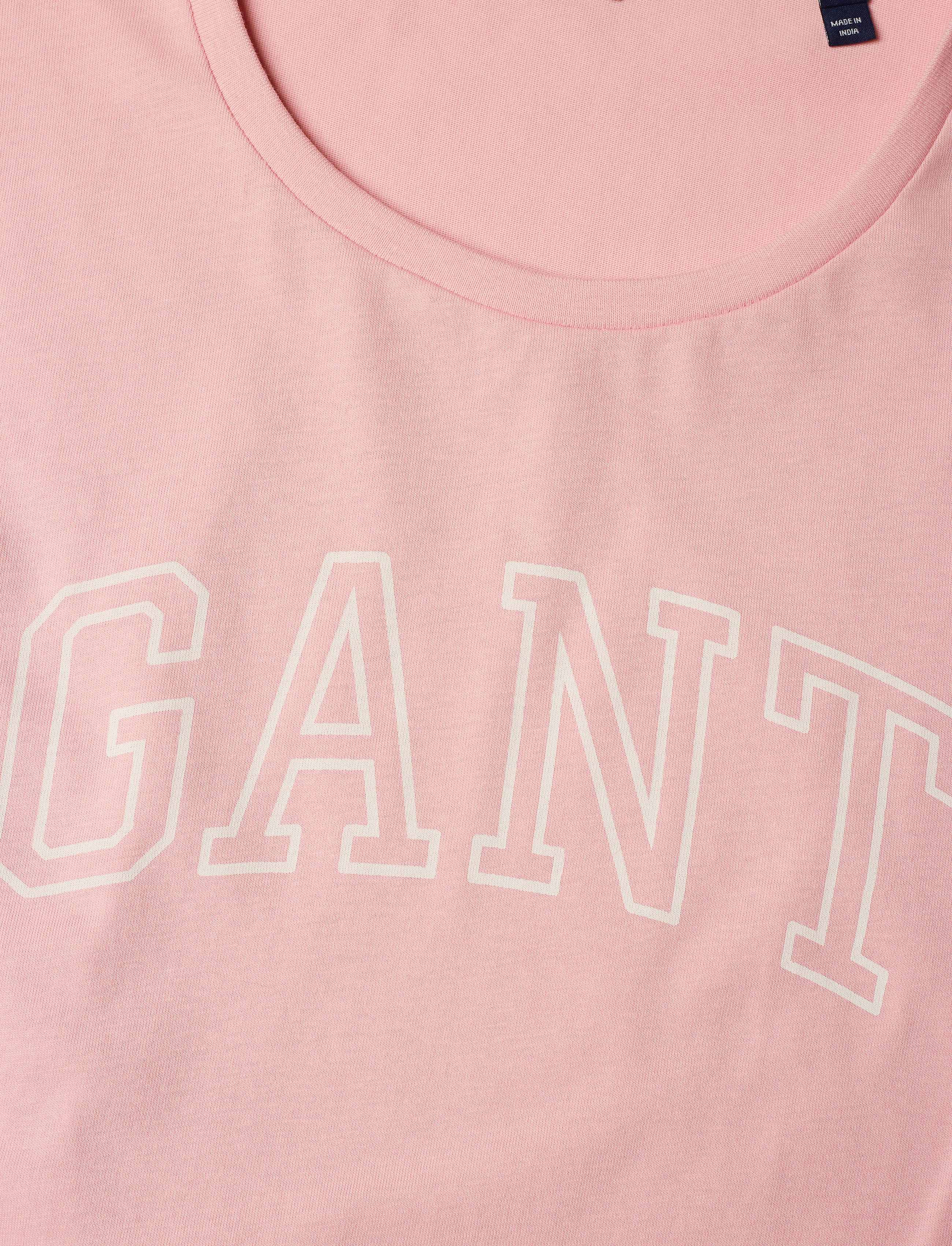 GANT - ARCH LOGO SS T-SHIRT - preppy pink - 2