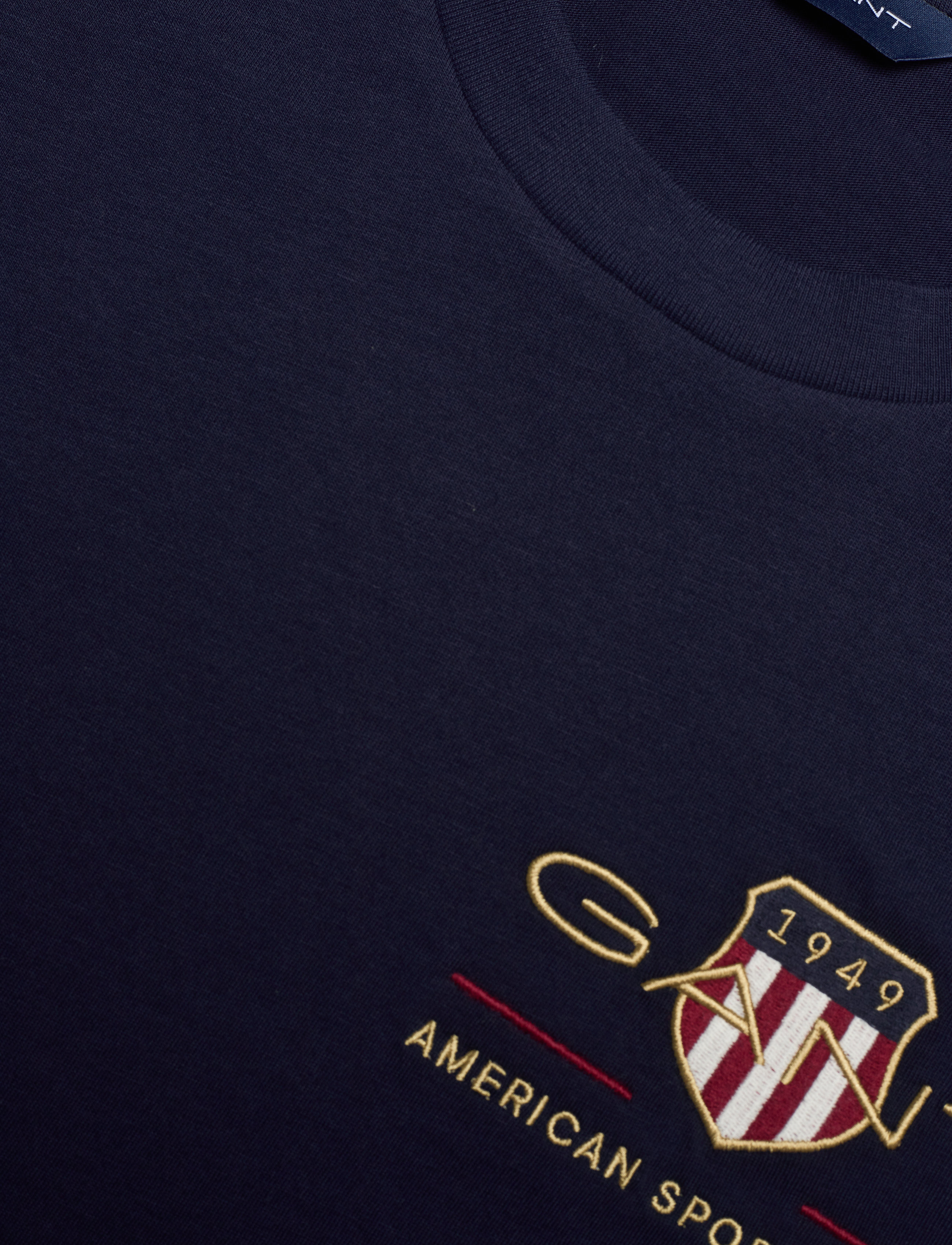 GANT - ARCHIVE SHIELD SS T-SHIRT - evening blue - 2