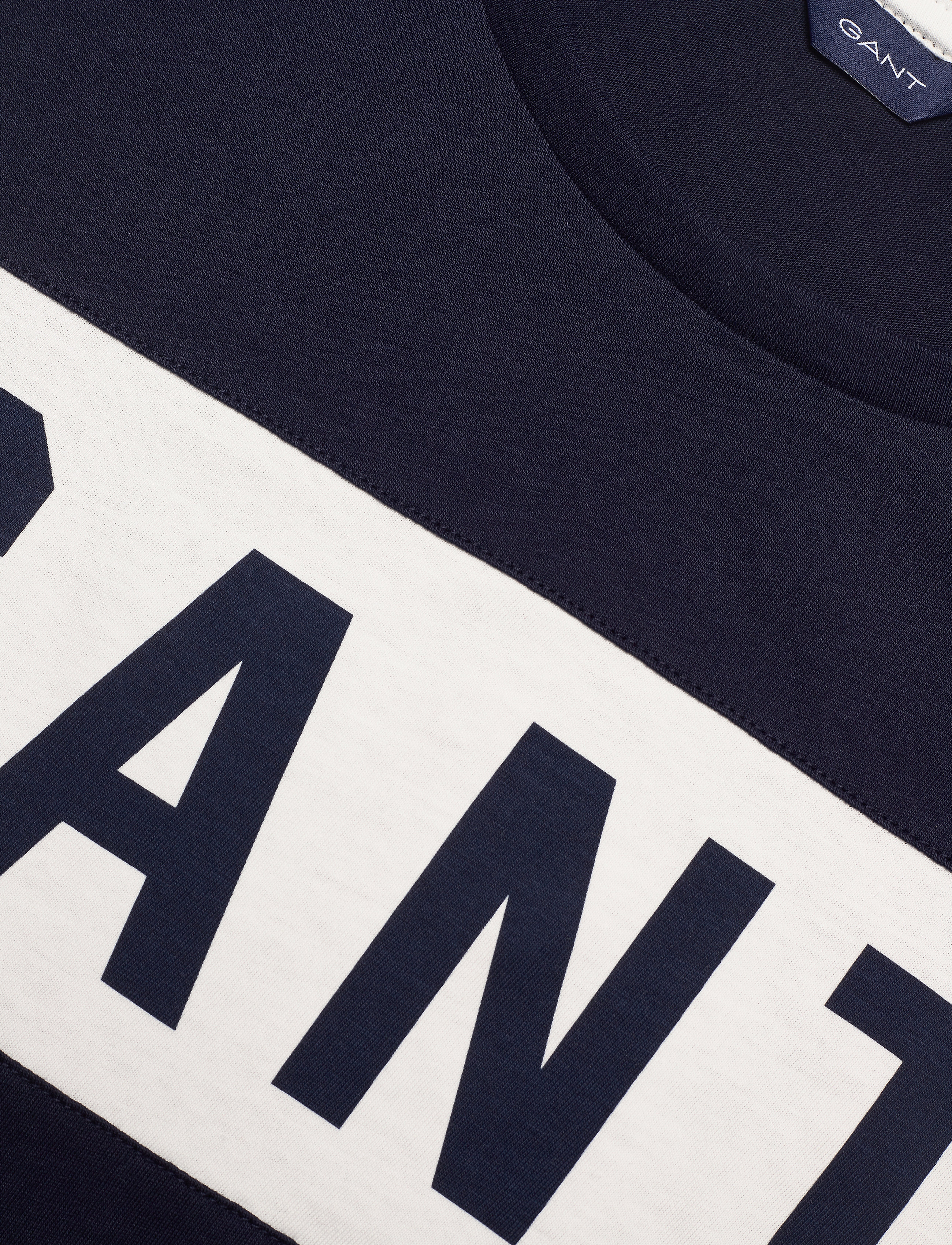 GANT - MD. THE SUMMER LOGO SS T-SHIRT - evening blue - 2