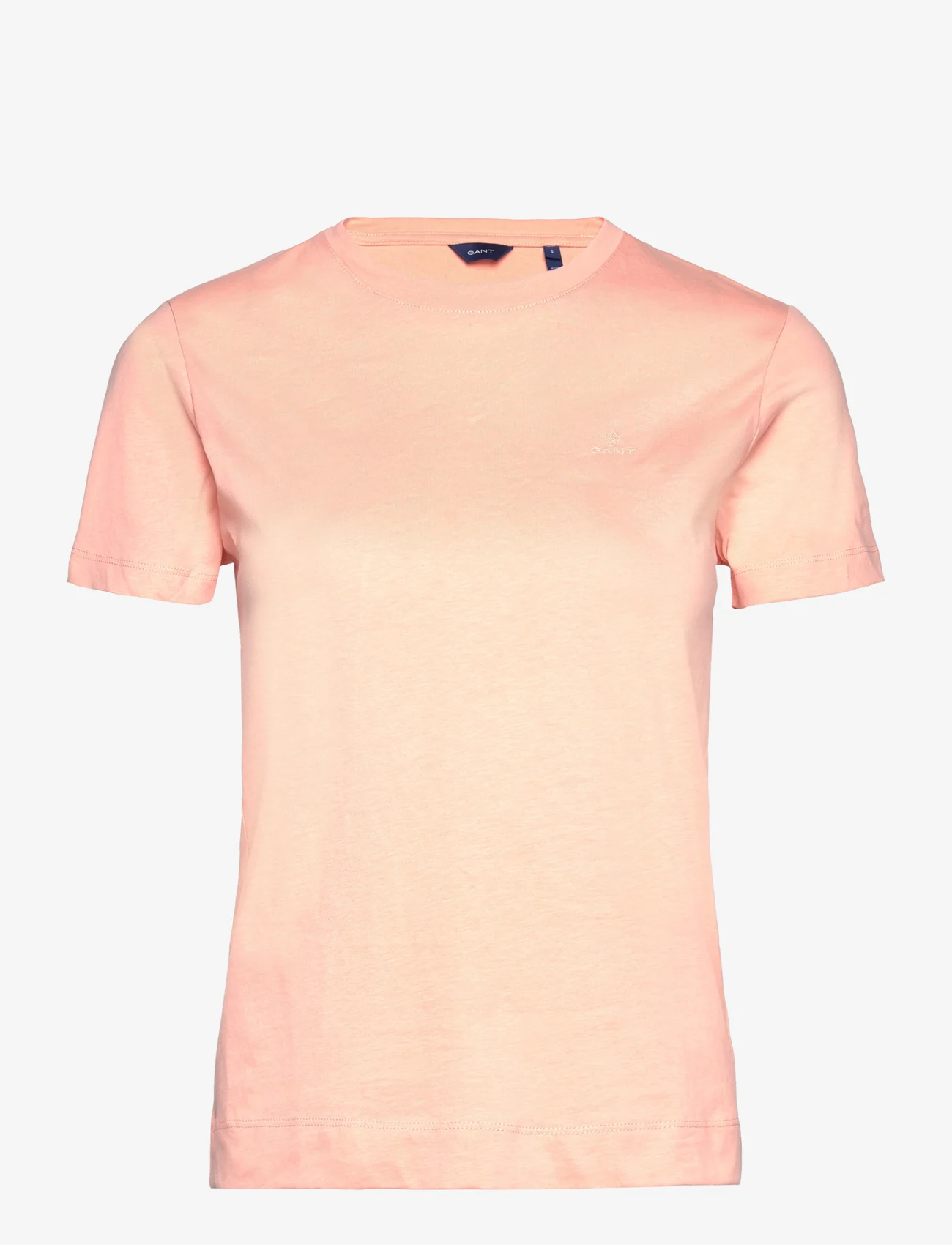 GANT - ORIGINAL SS T-SHIRT - t-shirts - guava orange - 0