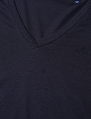 GANT - ORIGINAL V-NECK SS T-SHIRT - t-shirts - evening blue - 3