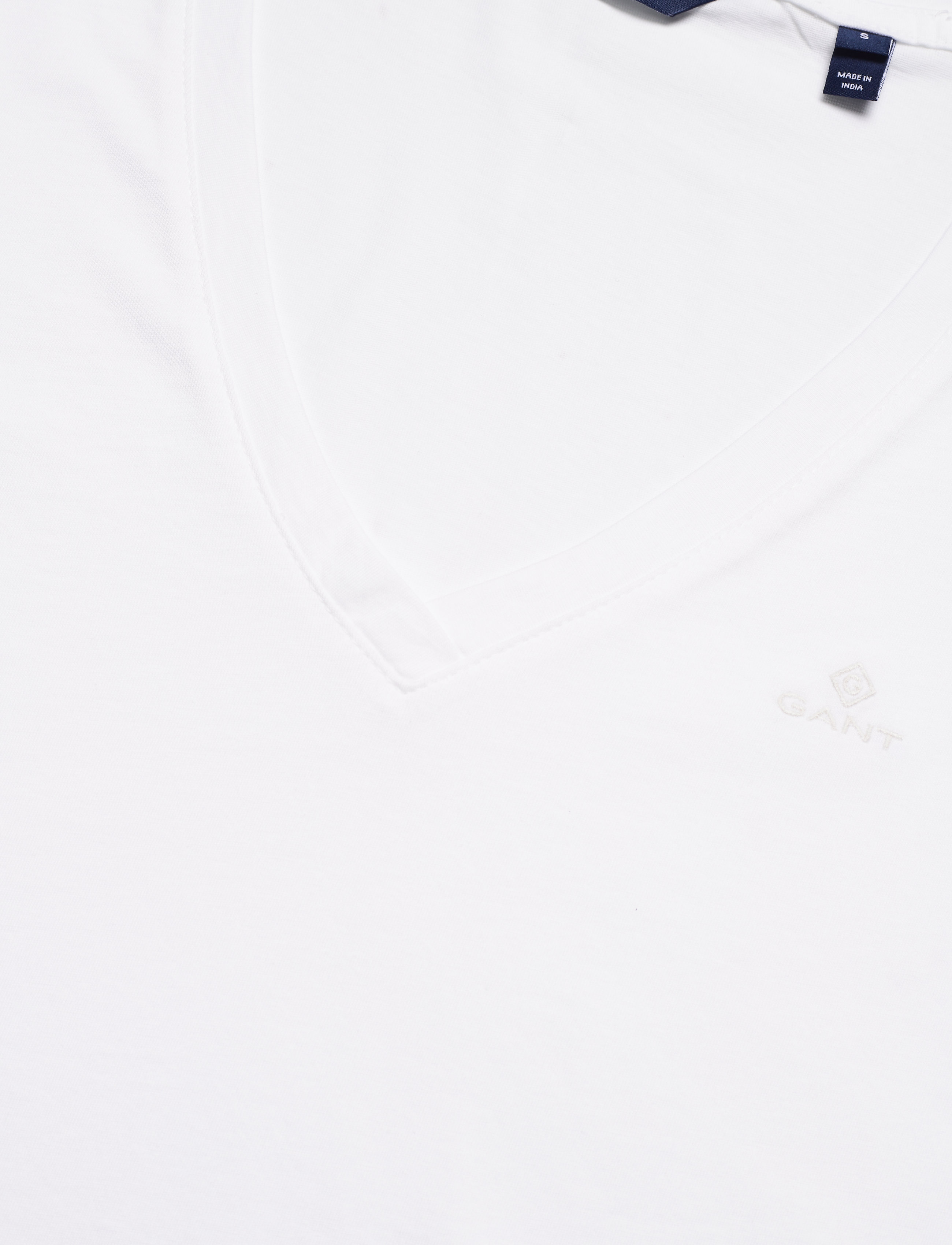 Gant - ORIGINAL V-NECK SS T-SHIRT - white - 2