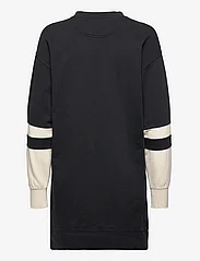 GANT - D2. RETRO SHIELD C-NECK DRESS - sweatshirt dresses - black - 1