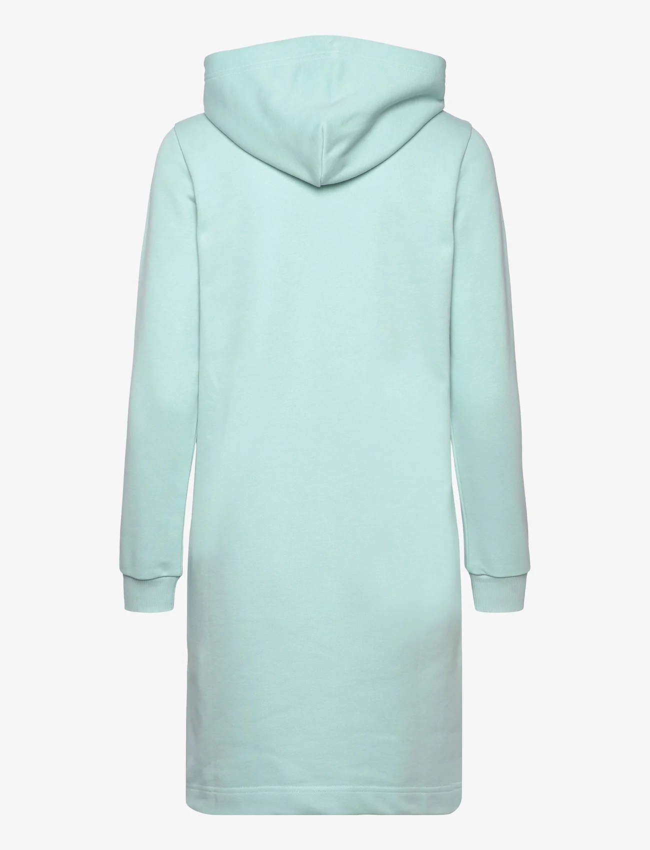 GANT - REG TONAL SHIELD DRESS - sweatshirt dresses - dusty turquoise - 1