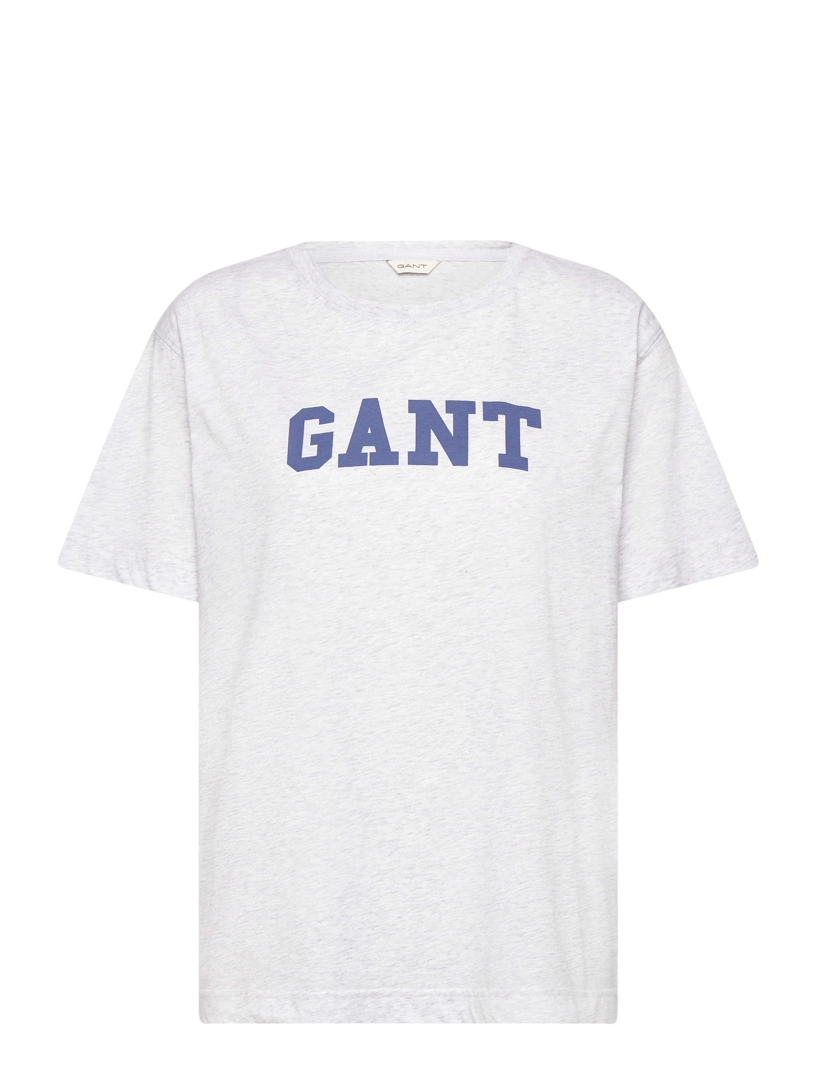 Gant GRAPHIC SS T-SHIRT - Moetrendid - PALE GREY MELANGE / grey