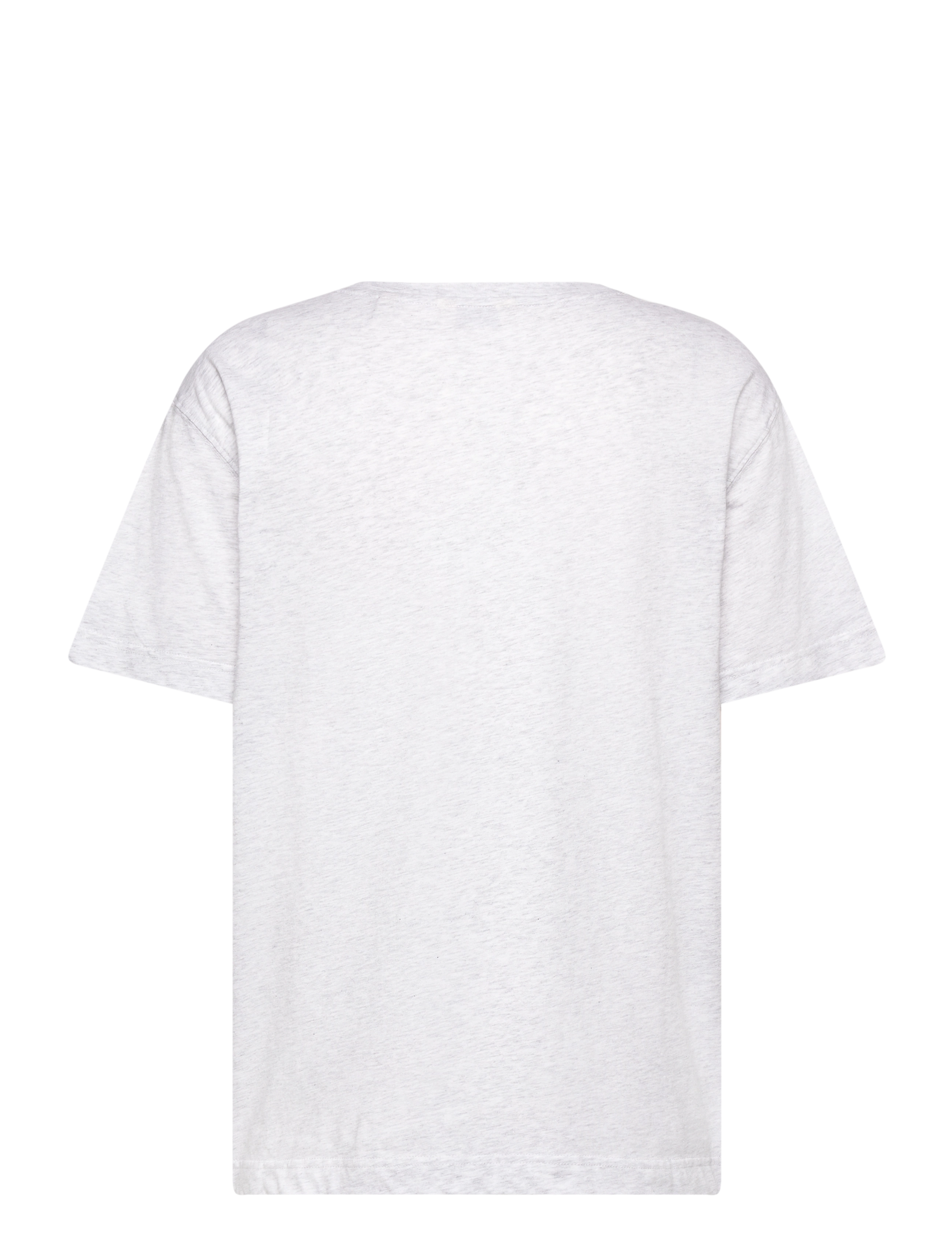 Gant - GRAPHIC SS T-SHIRT - t-shirts - pale grey melange - 1