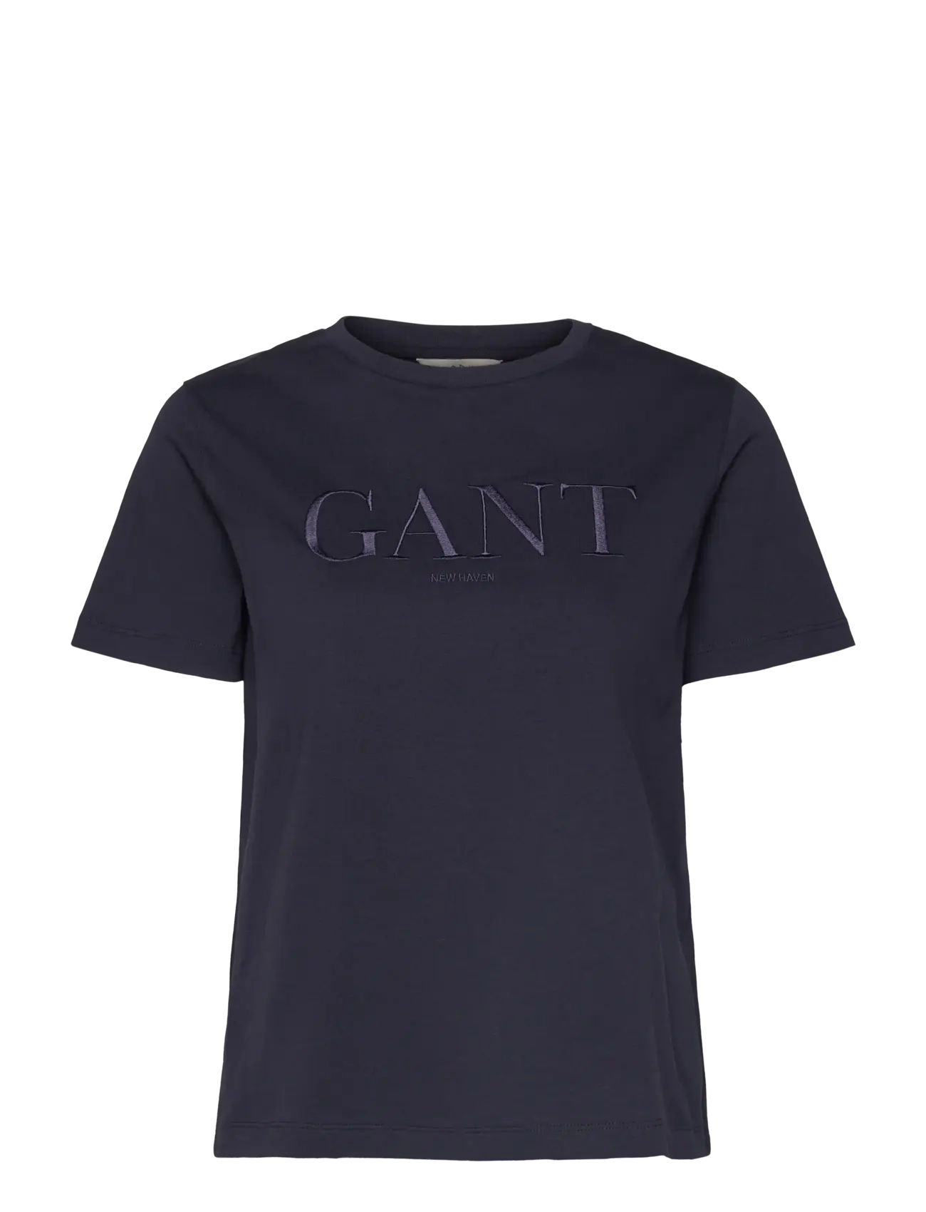 Gant REG TONAL GRAPHIC SS T-SHIRT - Kläder - EVENING BLUE / navy
