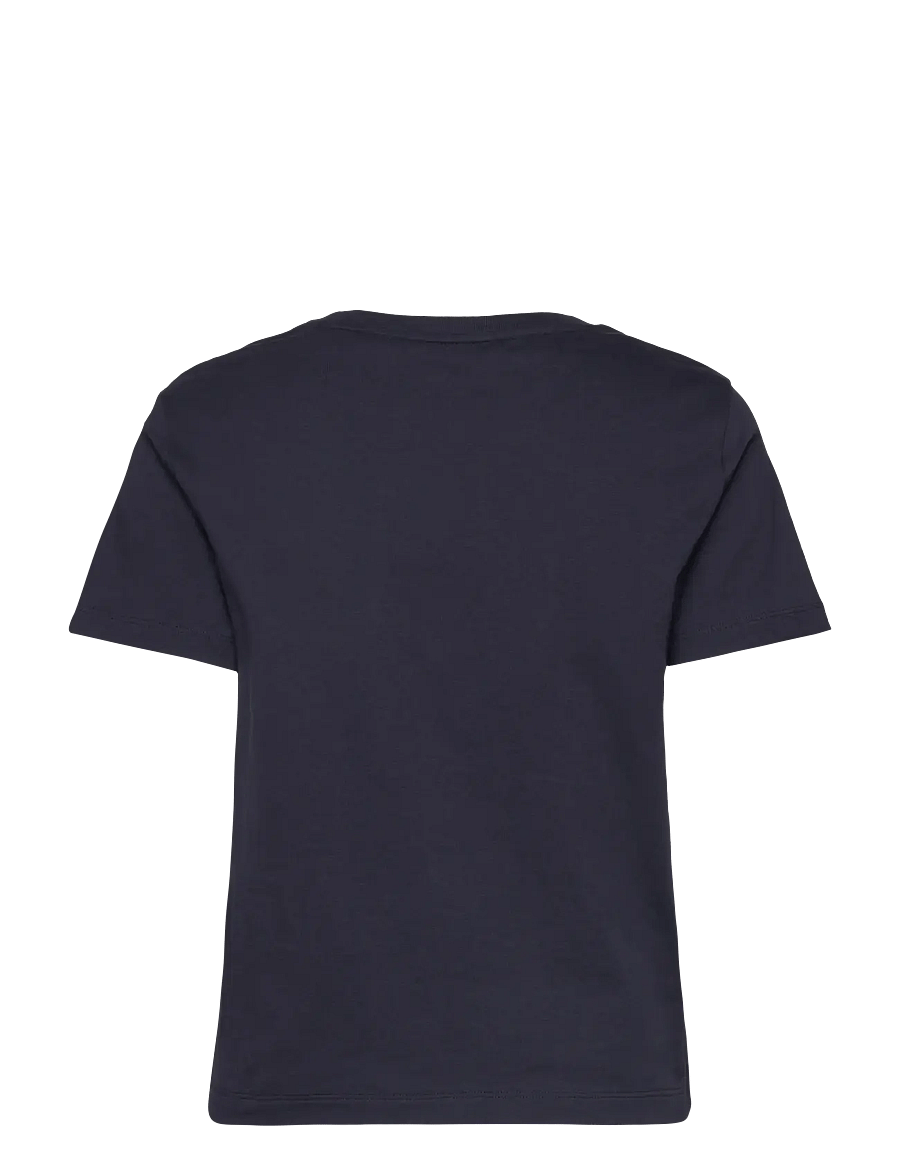 Gant - REG TONAL GRAPHIC SS T-SHIRT - t-shirts - evening blue - 2