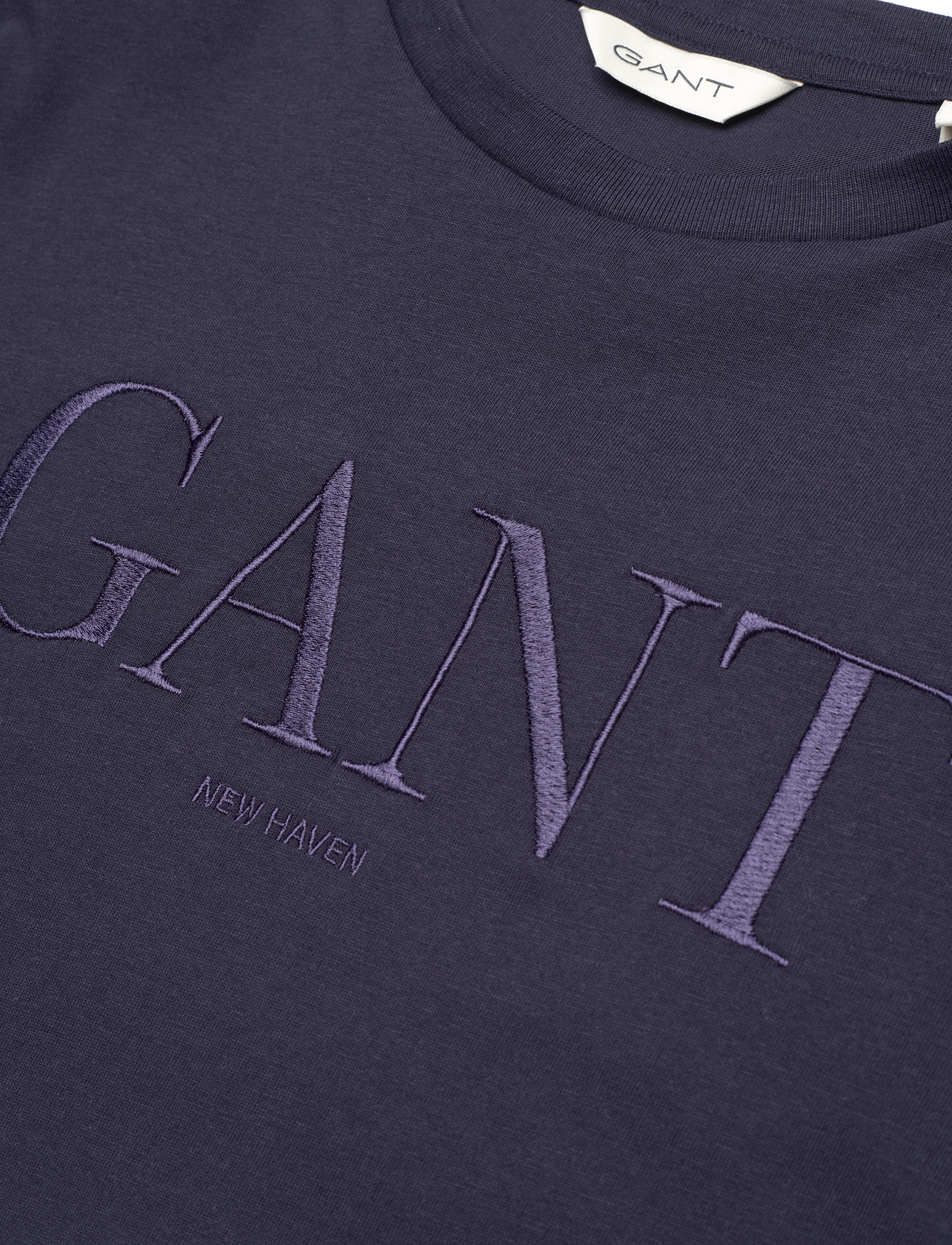 Gant - REG TONAL GRAPHIC SS T-SHIRT - t-shirts - evening blue - 5
