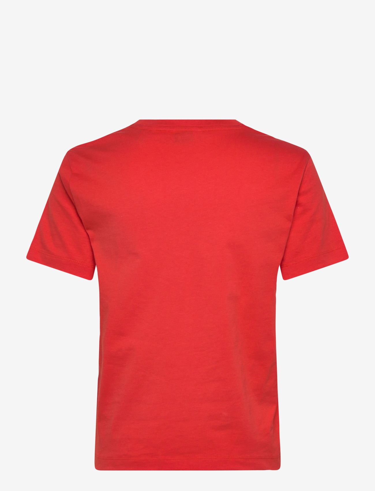 GANT - REG TONAL GRAPHIC SS T-SHIRT - t-särgid - perfect red - 1