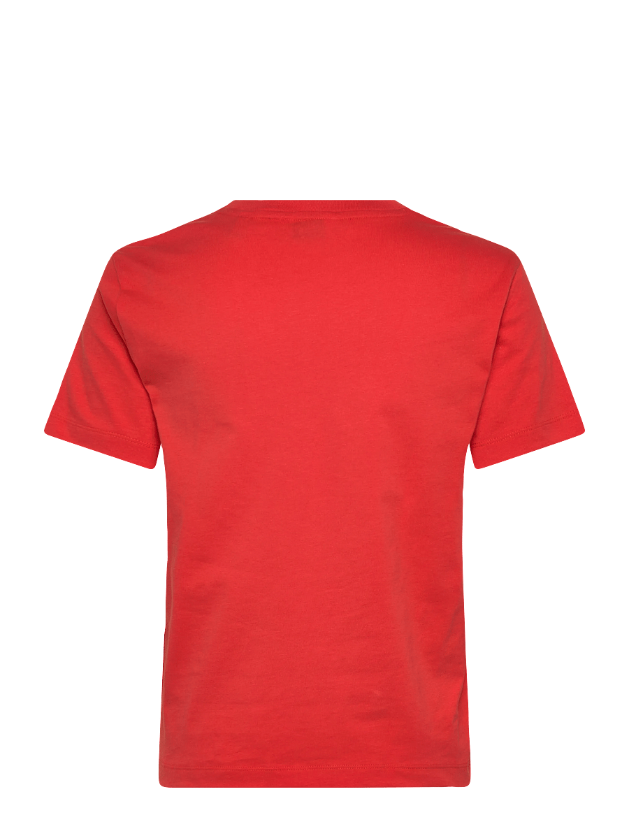 Gant - REG TONAL GRAPHIC SS T-SHIRT - t-shirts - perfect red - 2