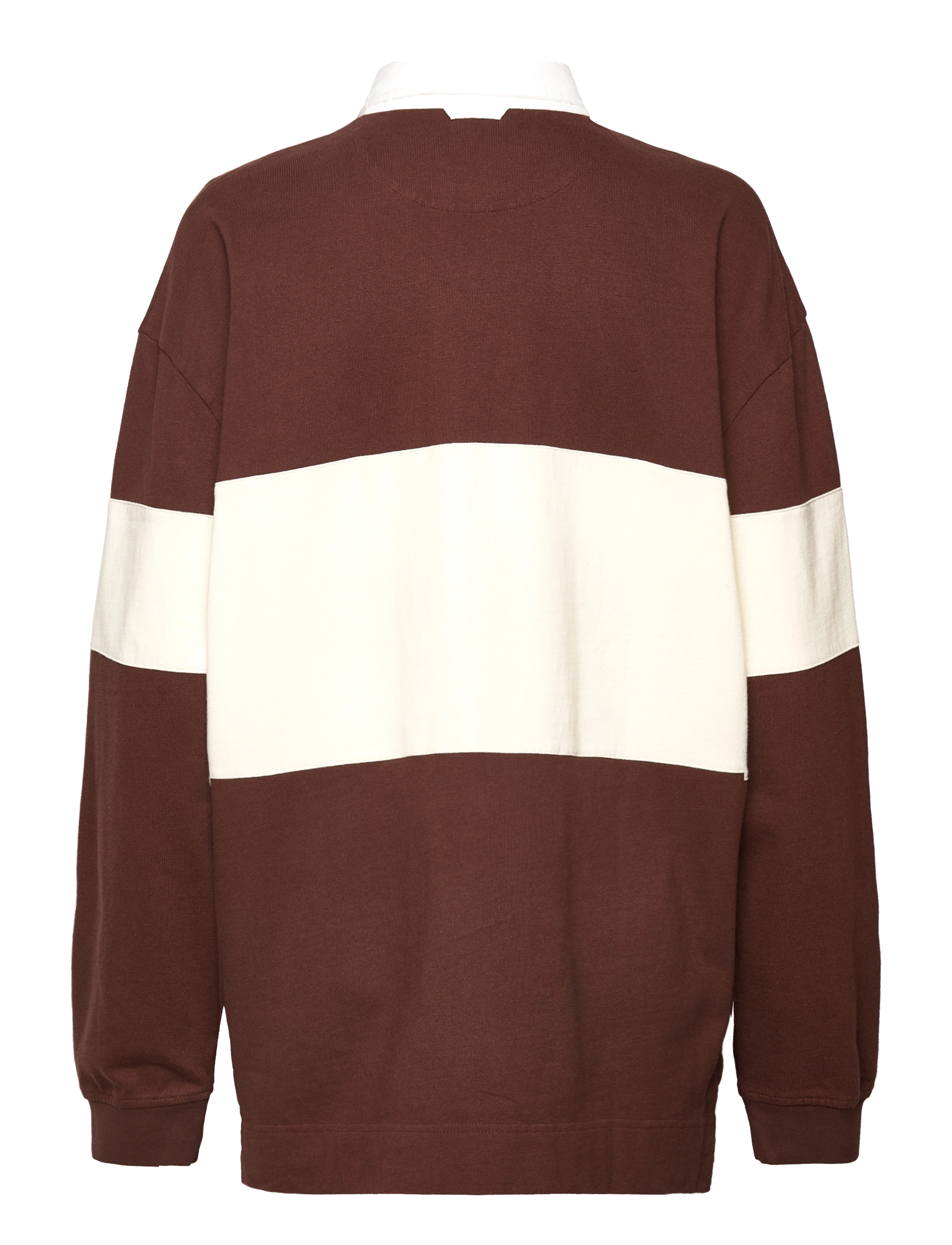 GANT - D1. STRIPE HEAVY RUGGER - cocoa bean - 1
