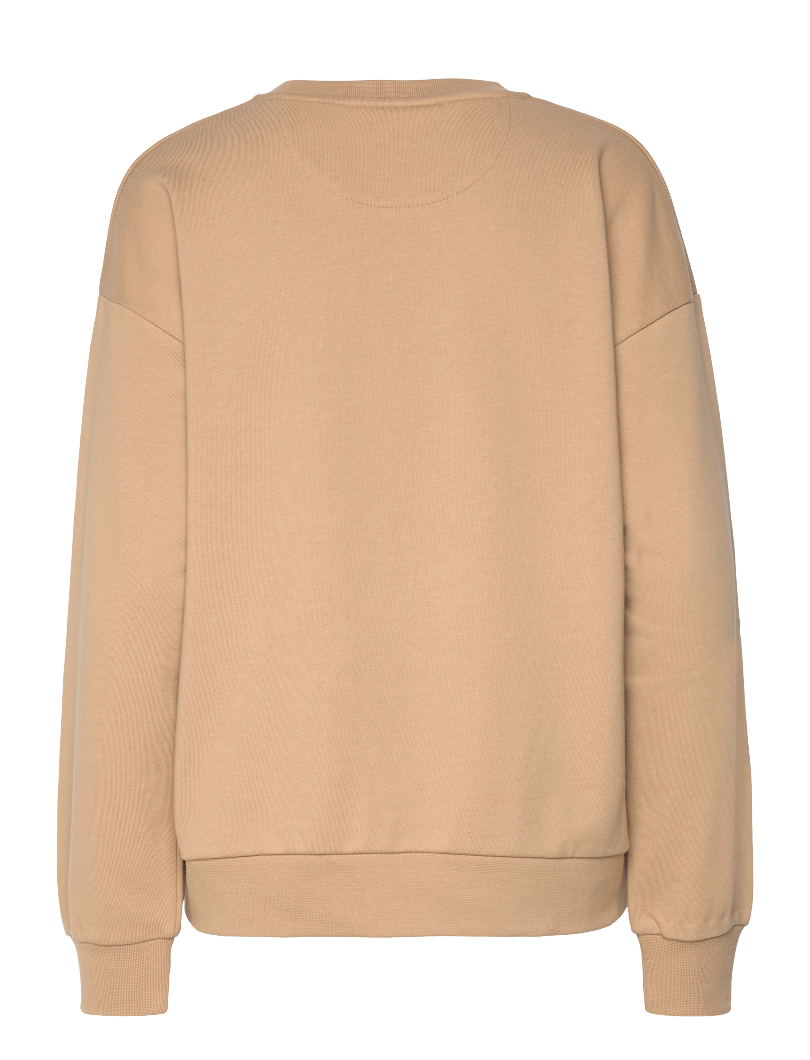 GANT - G BADGE C-NECK - dark khaki - 1