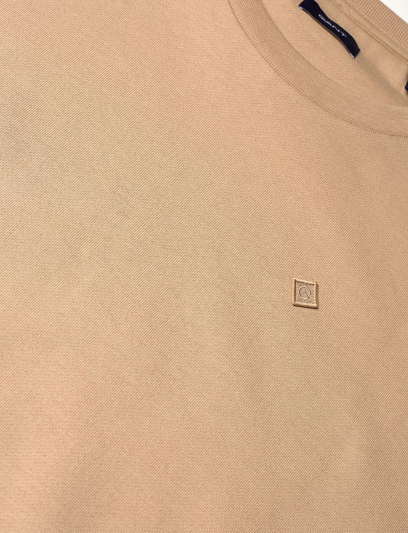 GANT - G BADGE C-NECK - modetrends - dark khaki - 2