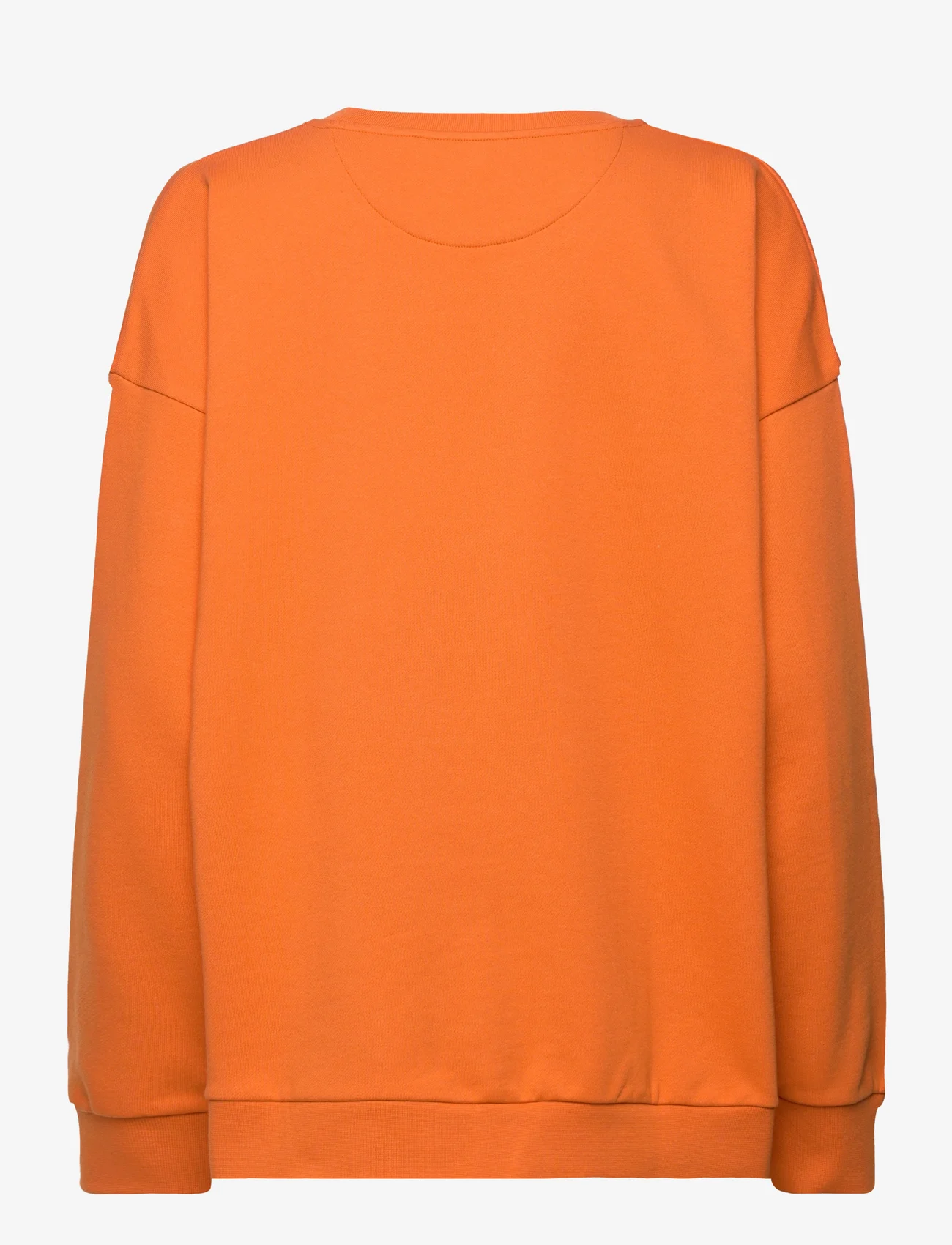 GANT - G BADGE C-NECK - džemperiai su gobtuvu - pumpkin orange - 1