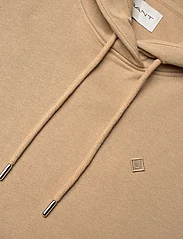 GANT - ICON G ESSENTIAL HOODIE - džemperiai su gobtuvu - dark khaki - 2