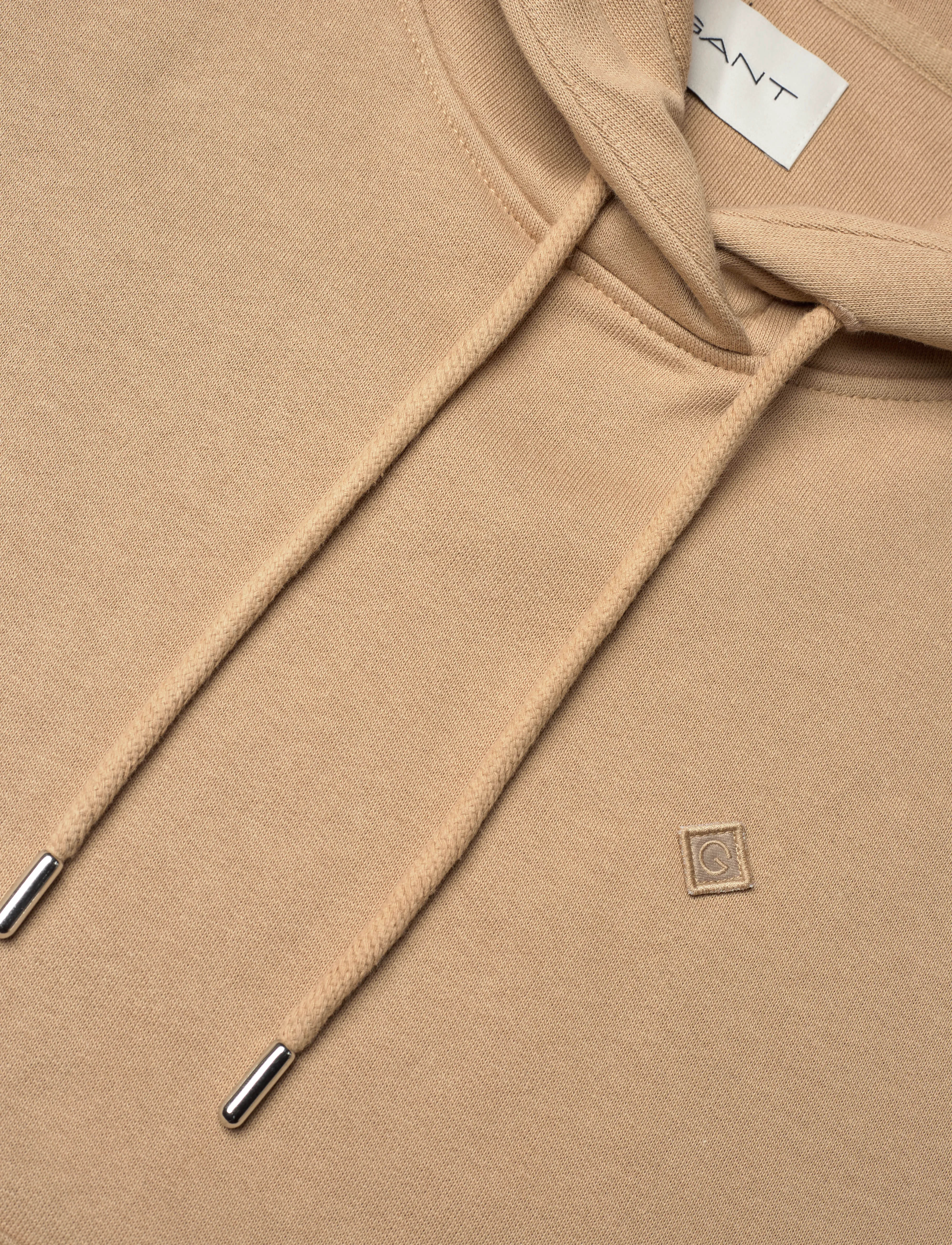 GANT - ICON G ESSENTIAL HOODIE - dark khaki - 2