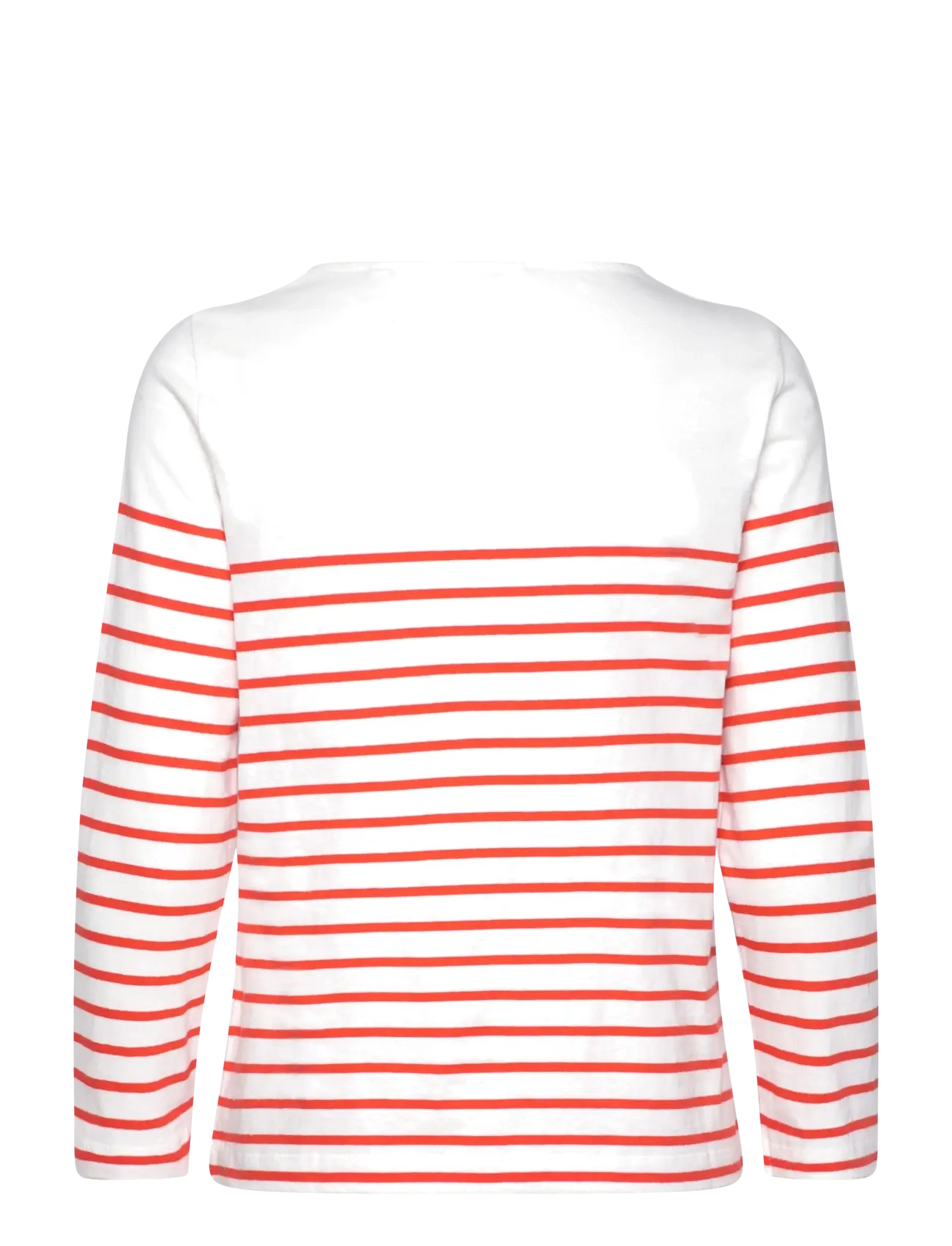 Gant - REG BRETON BOAT NECK T-SHIRT - hauts à manches longues - orange red - 1
