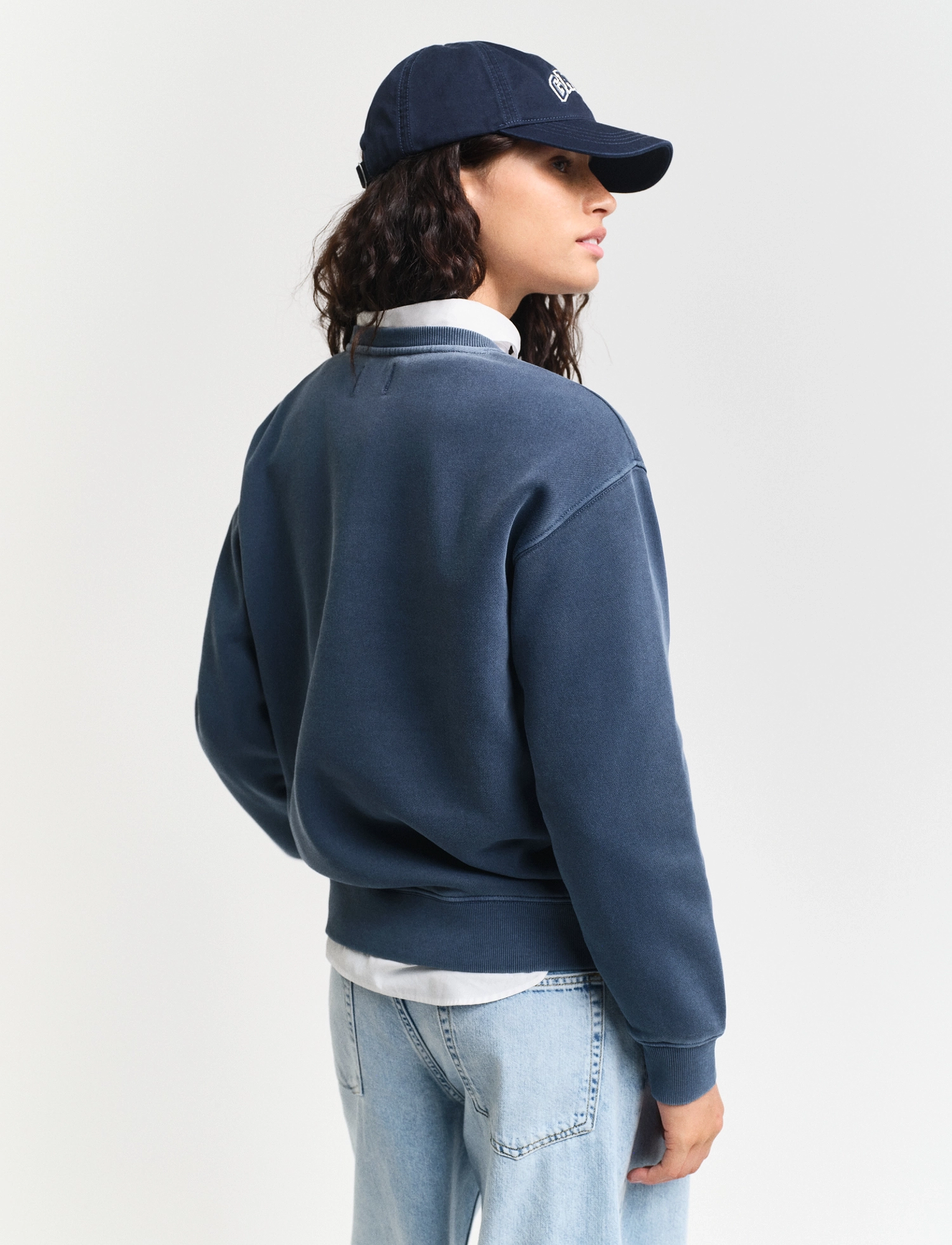 Gant - ARCH C-NECK SWEAT - modetrends - prussian blue - 3