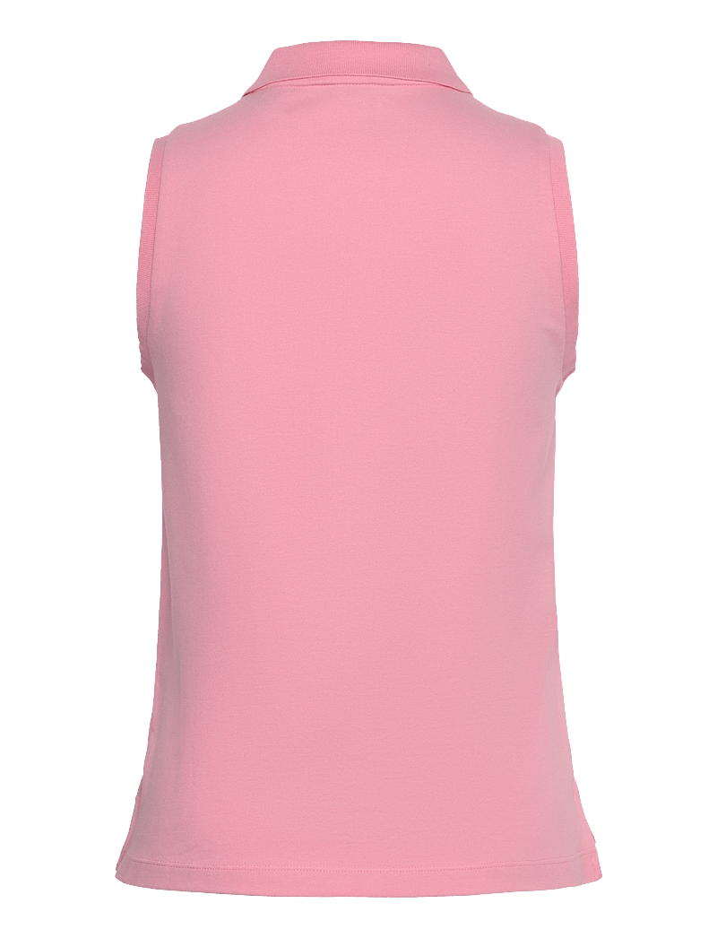 GANT - CONTRAST COLLAR SLEEVELESS PIQUE - linnen - geranium pink - 1