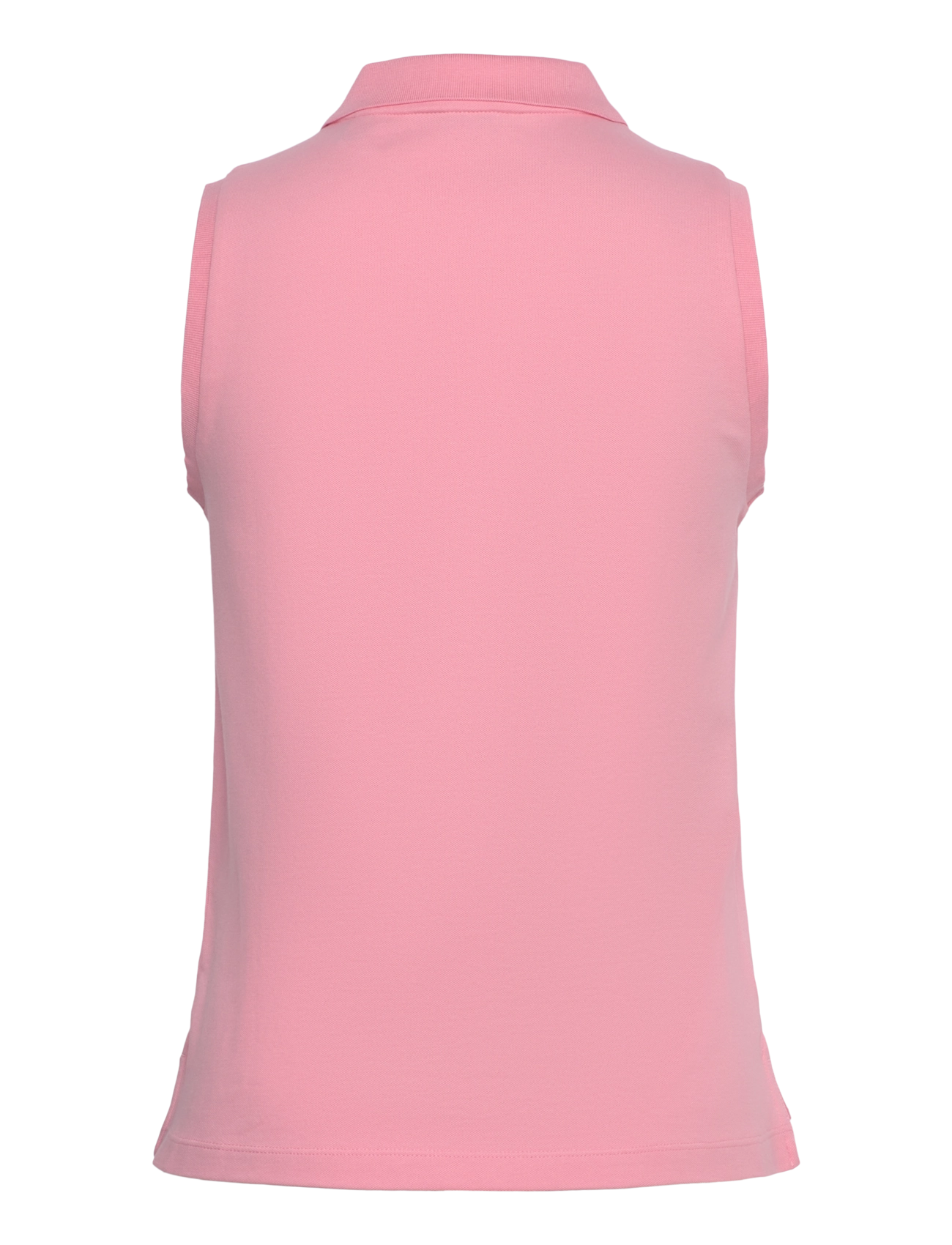 Gant - CONTRAST COLLAR SLEEVELESS PIQUE - tanktops - geranium pink - 1