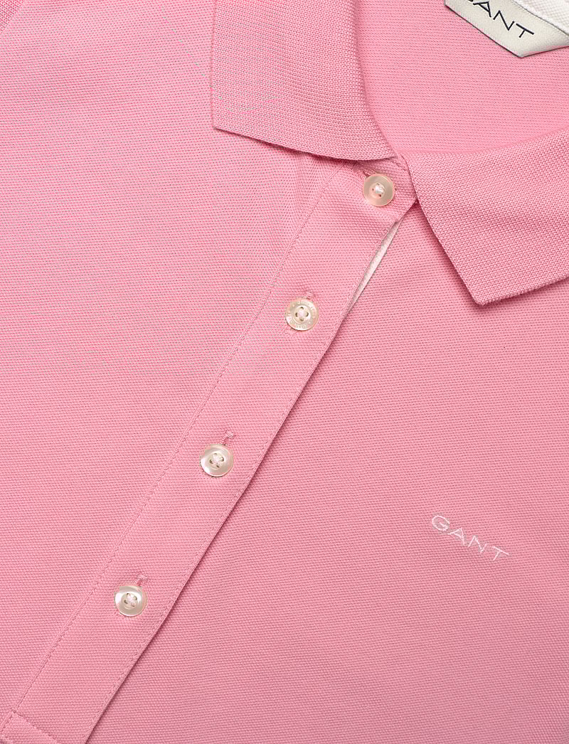 GANT - CONTRAST COLLAR SLEEVELESS PIQUE - linnen - geranium pink - 2