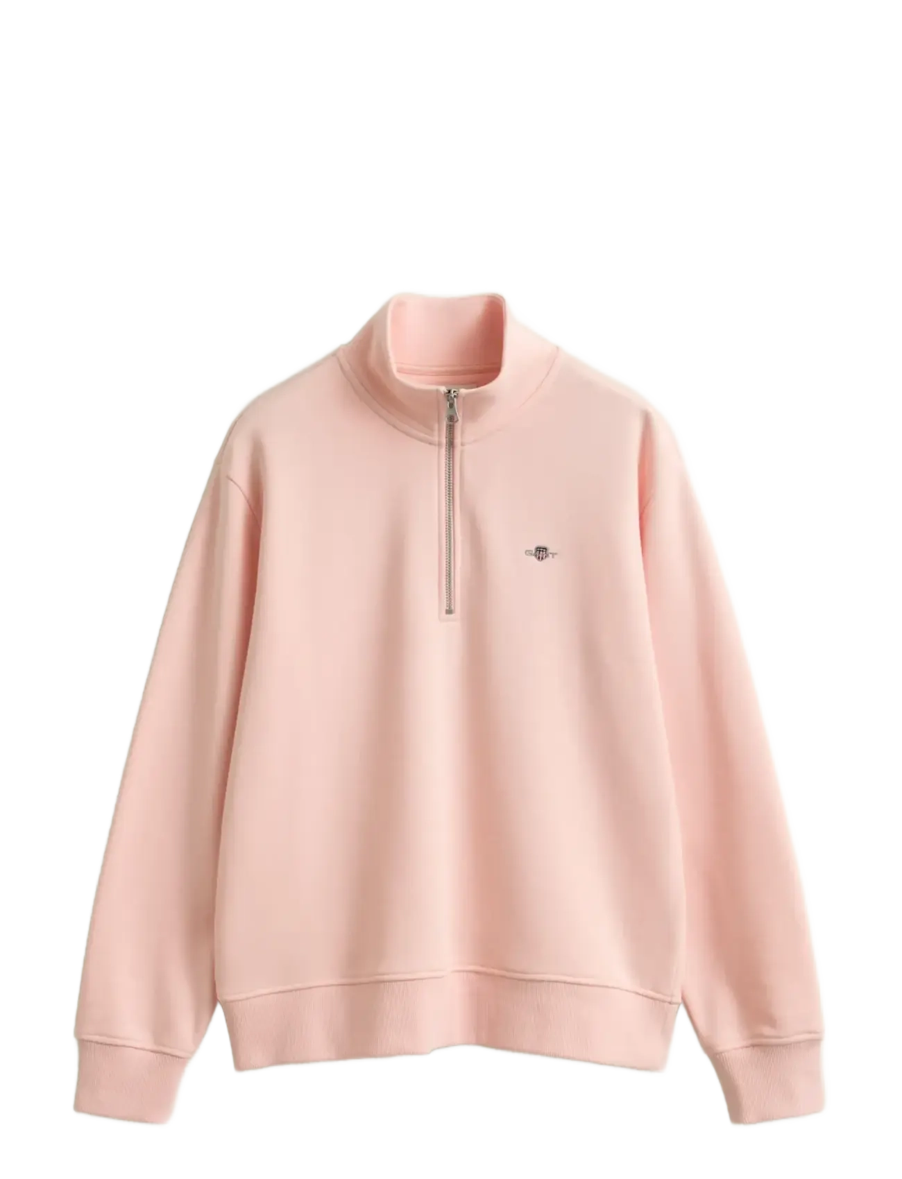 GANT SHIELD HALF-ZIP - GANT - APRICOT PINK / pink/rose